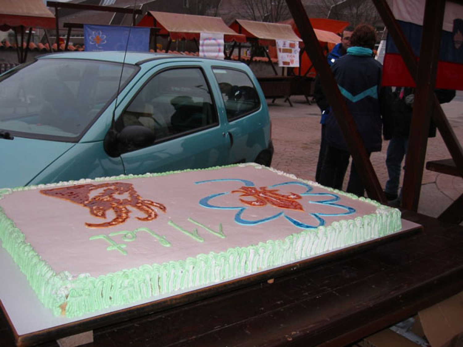 tako torto smo mel za 11 let, za 15 bo večja:)