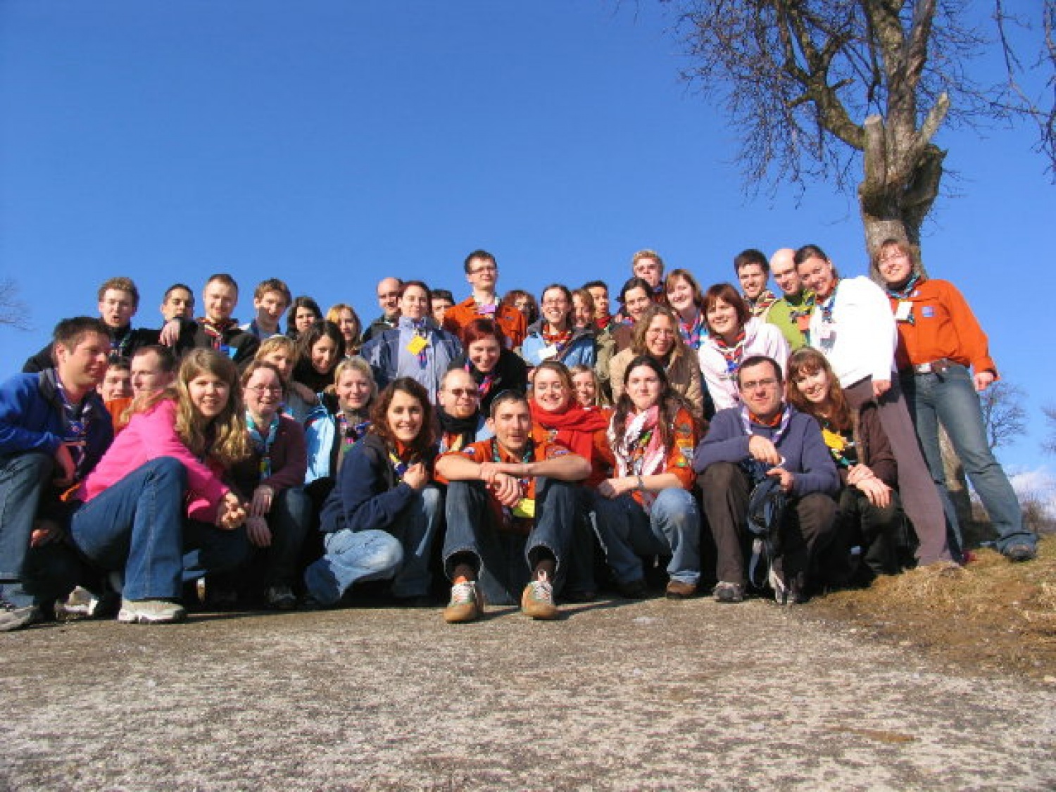 Nekaj utrinkov s srečanj Ljubljanske regije - Ujemi me, Pridi med zvezde, Shema Israel 2003-06.