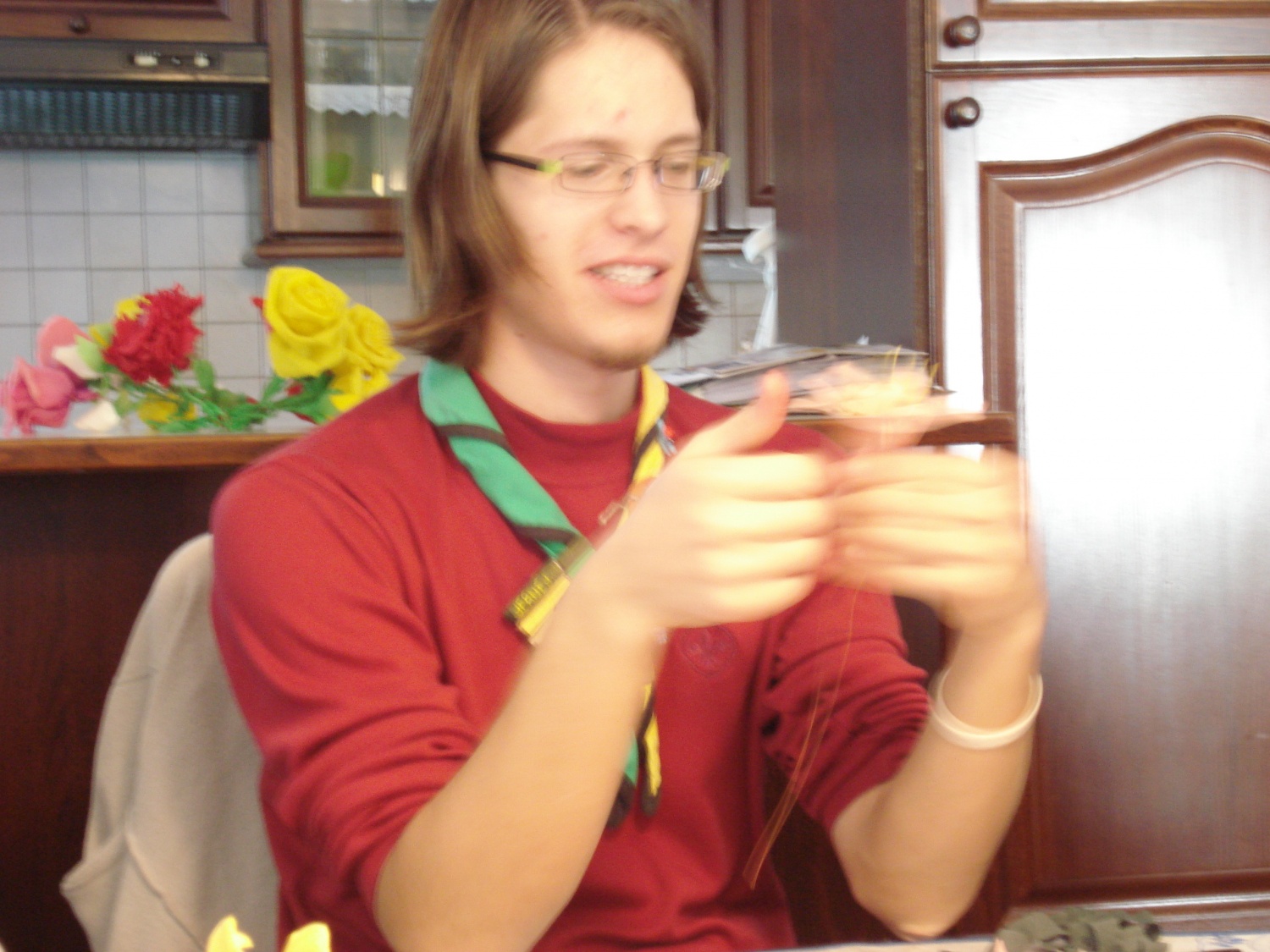 Izdelovanje papirnatih rož