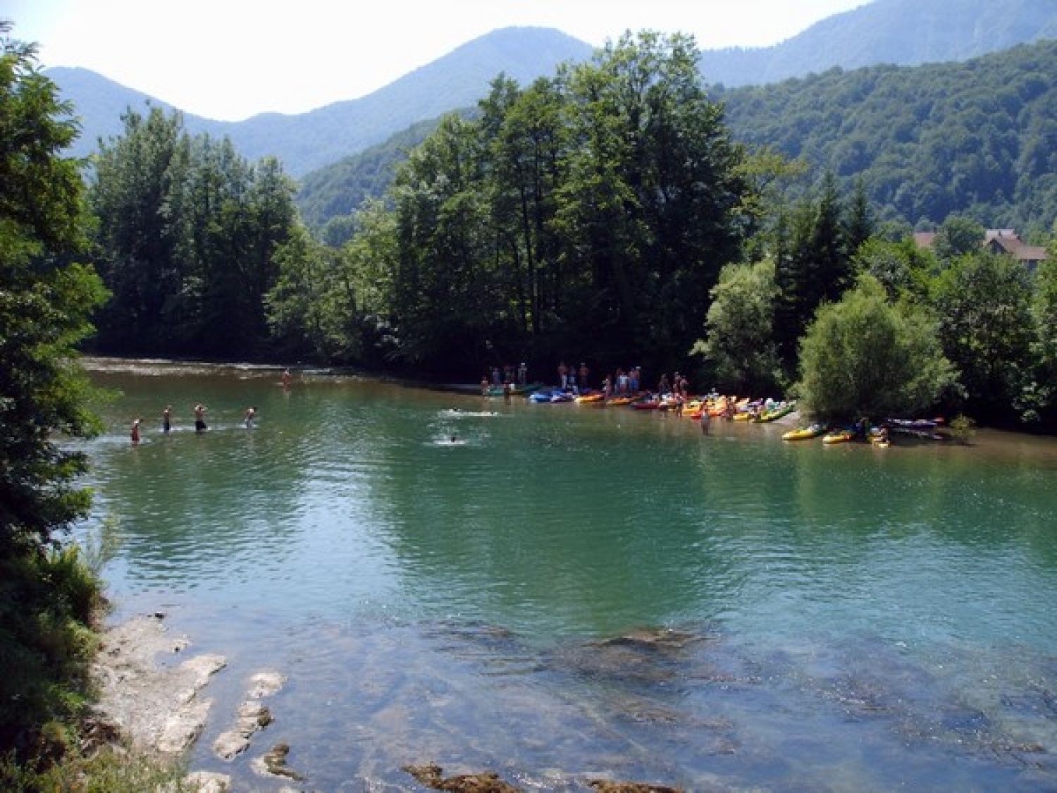 Slike s priprave taborne šole