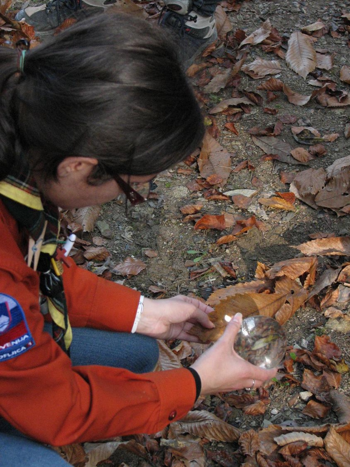 Izhod vodnikov čete Škotskih koliščarjev