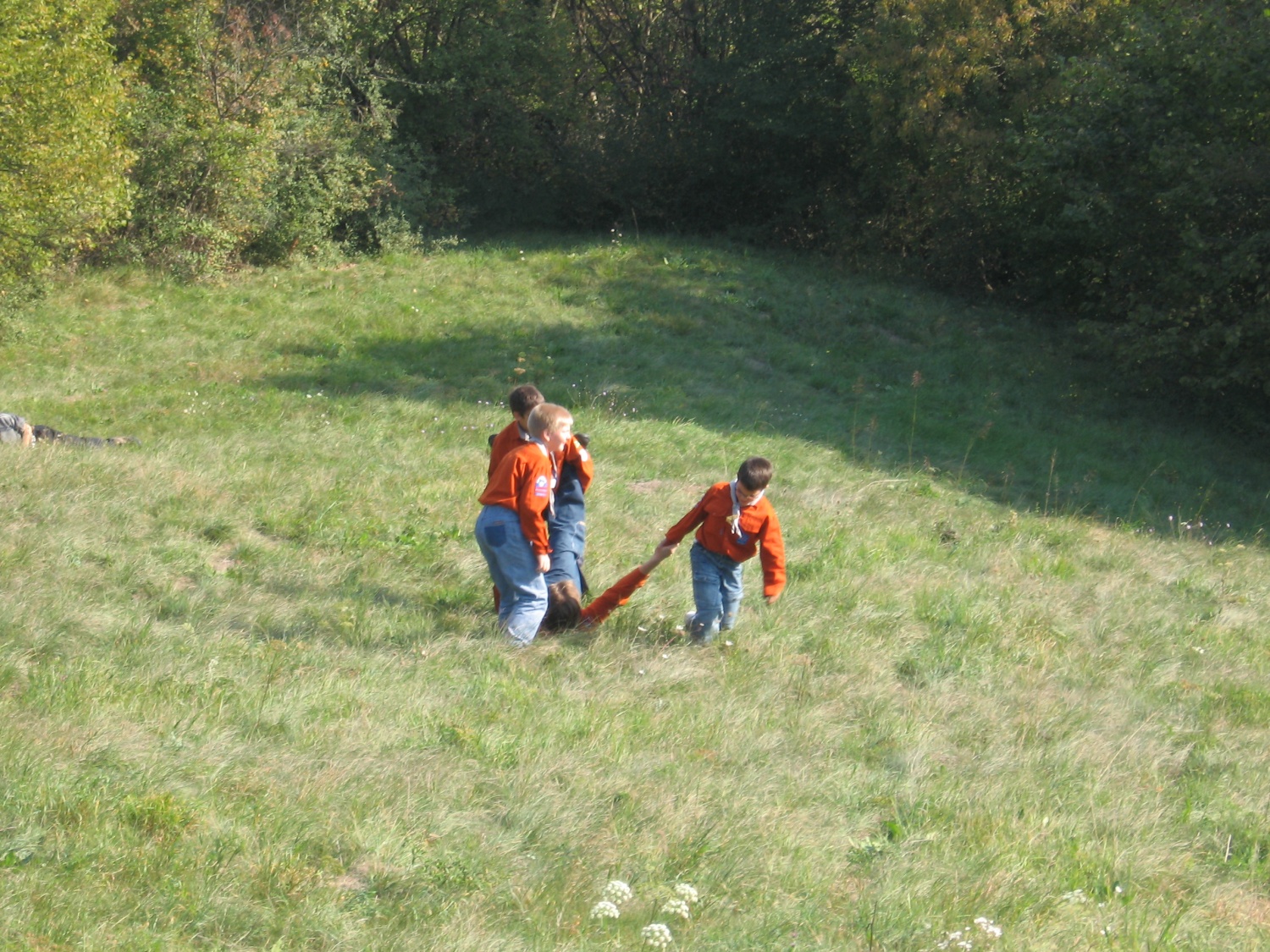 ...na koncu so mladi skavti zmagali