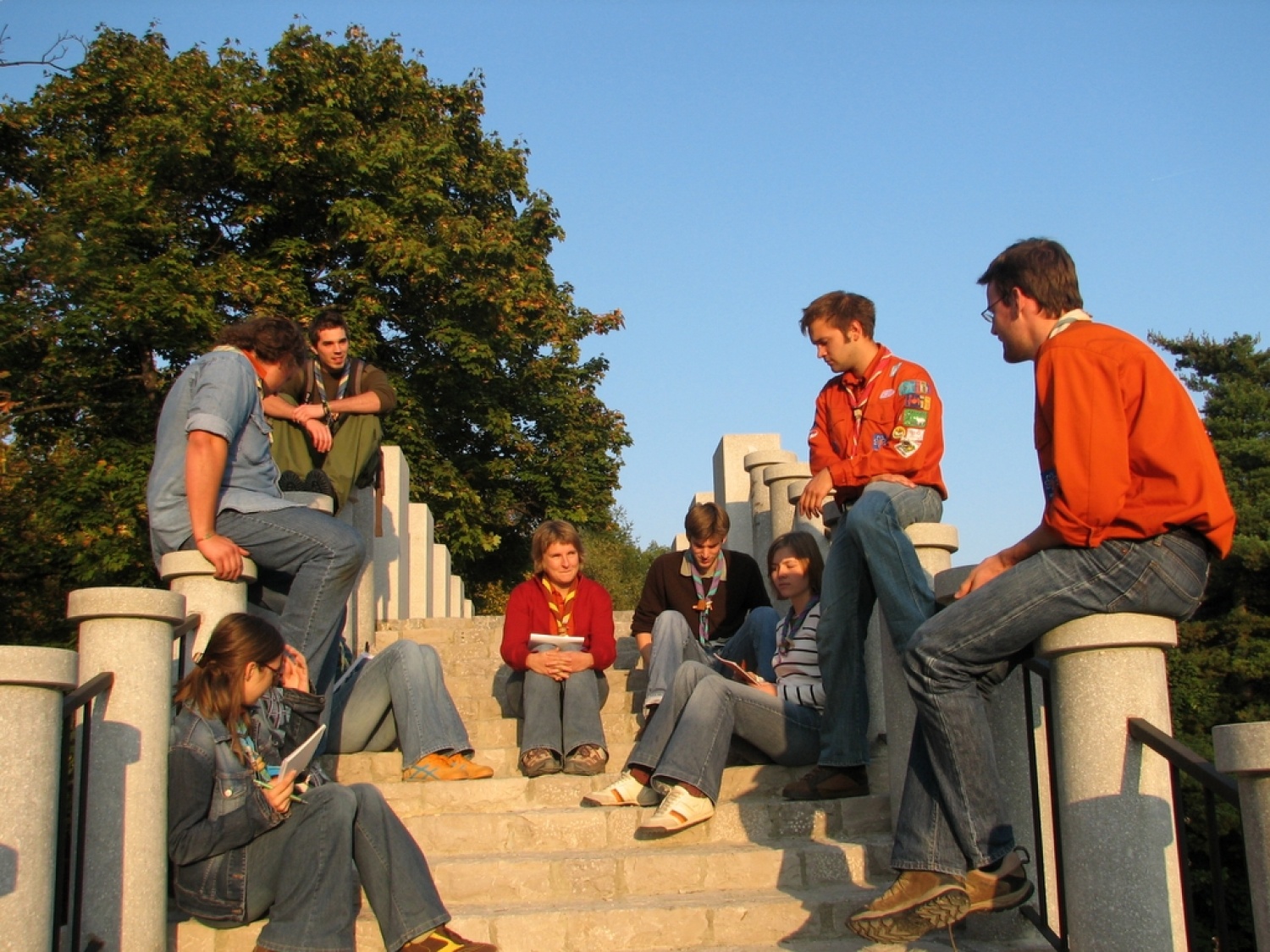 Utirnki z usposabljanja.