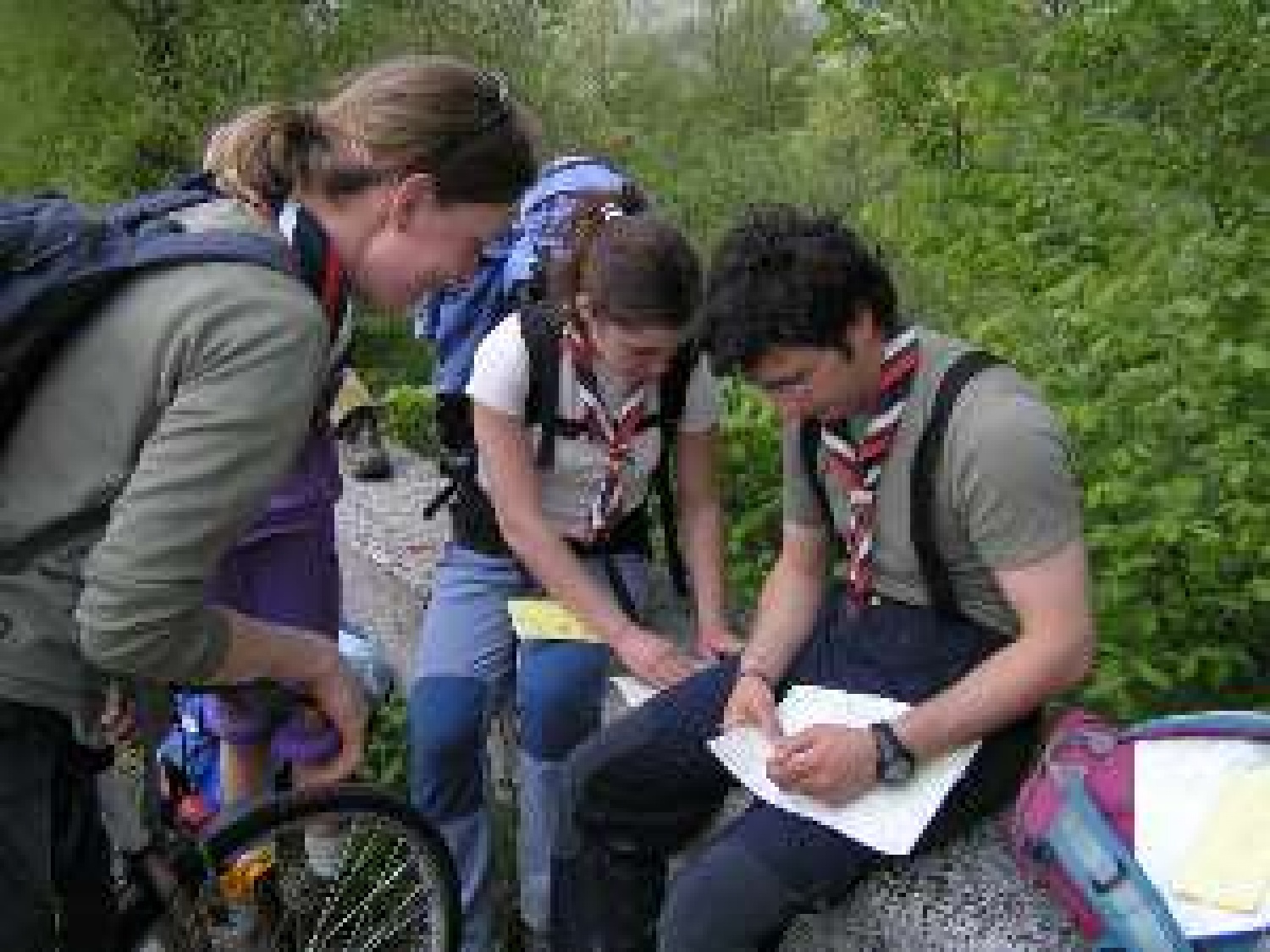 azimut do naslednje točke