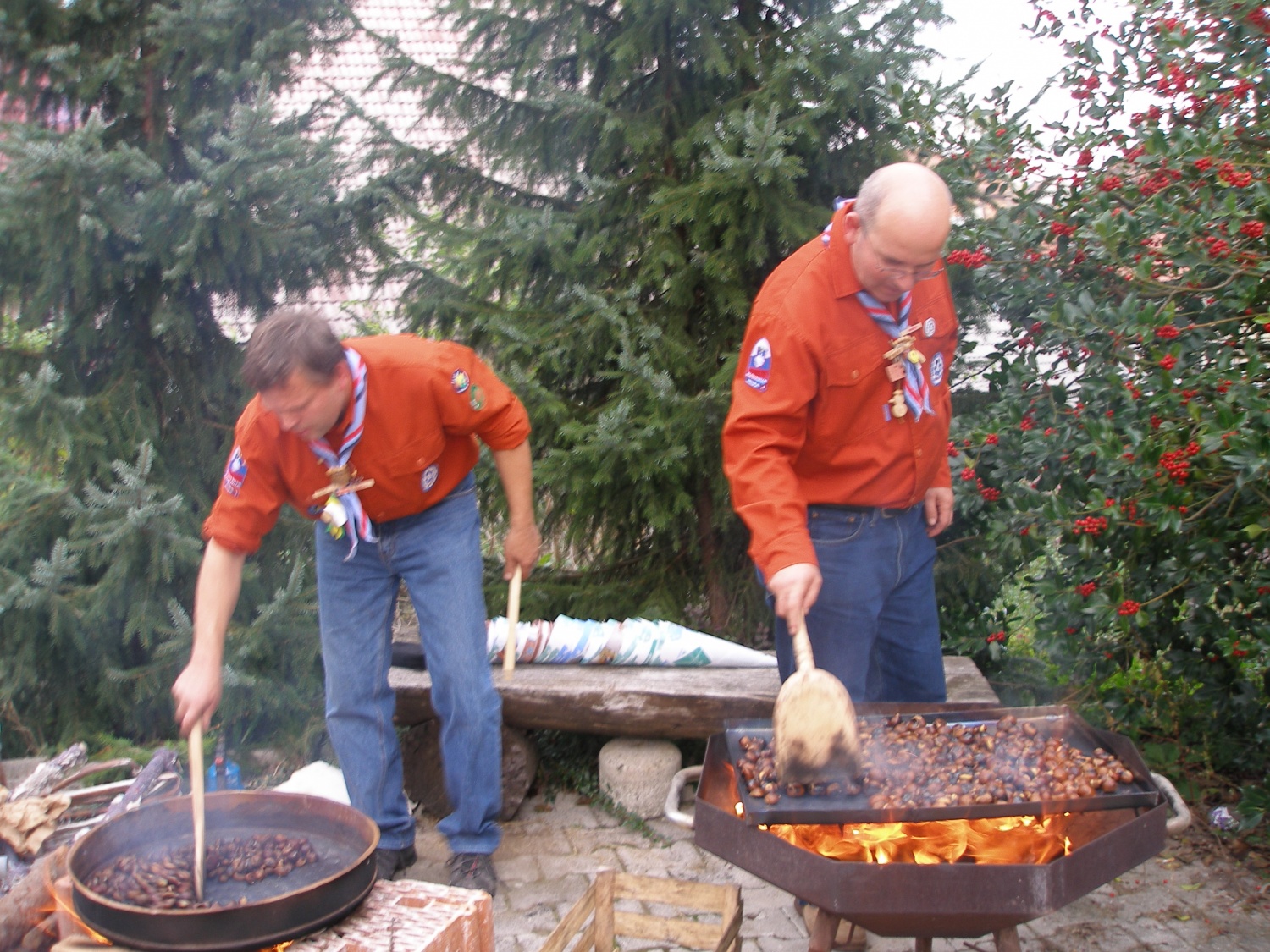 Slike iz praznovanje pete obletnice skavtstva v Mozirju