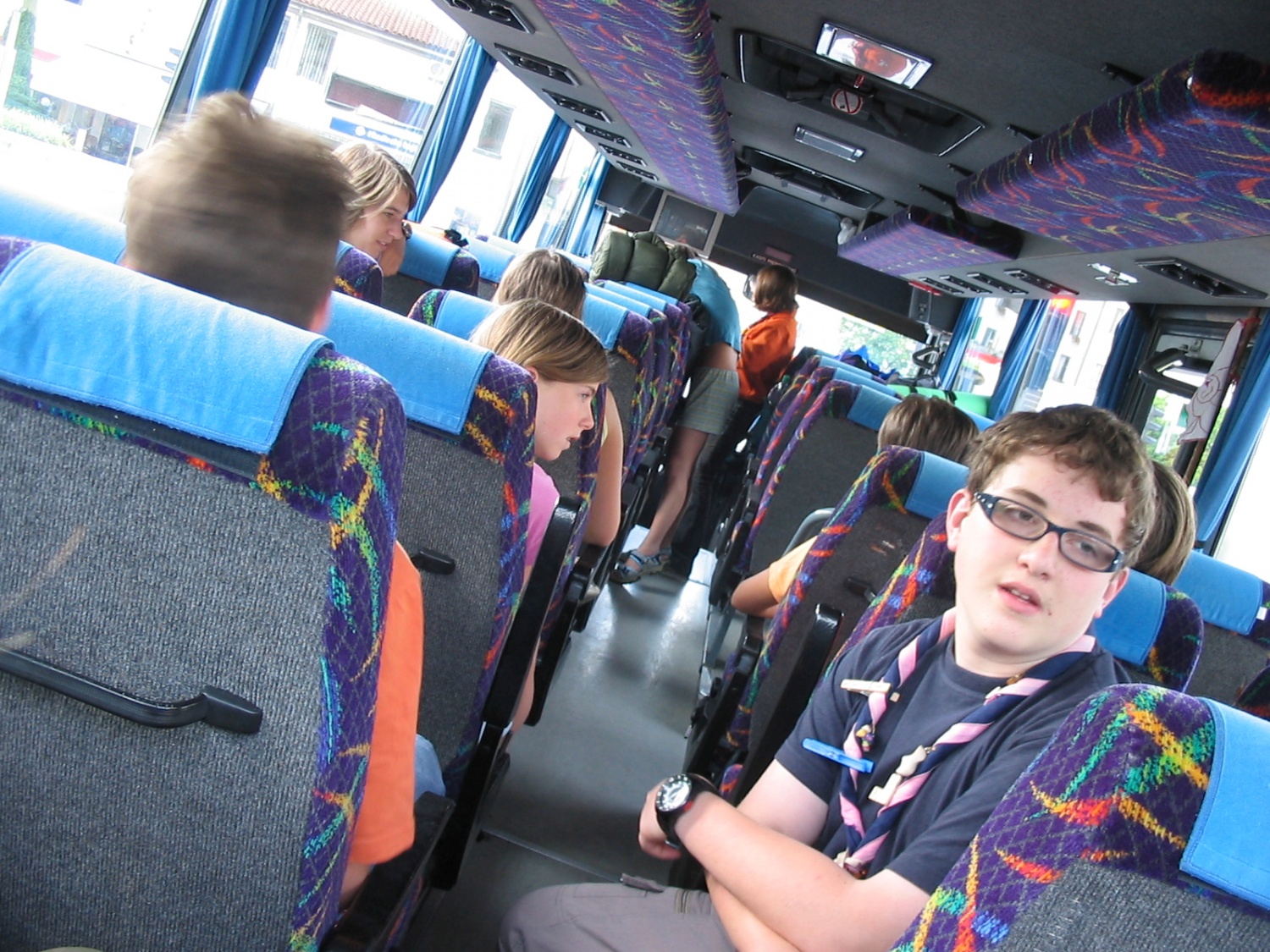 Iz tolmin smo se odpravili z avtobusom.