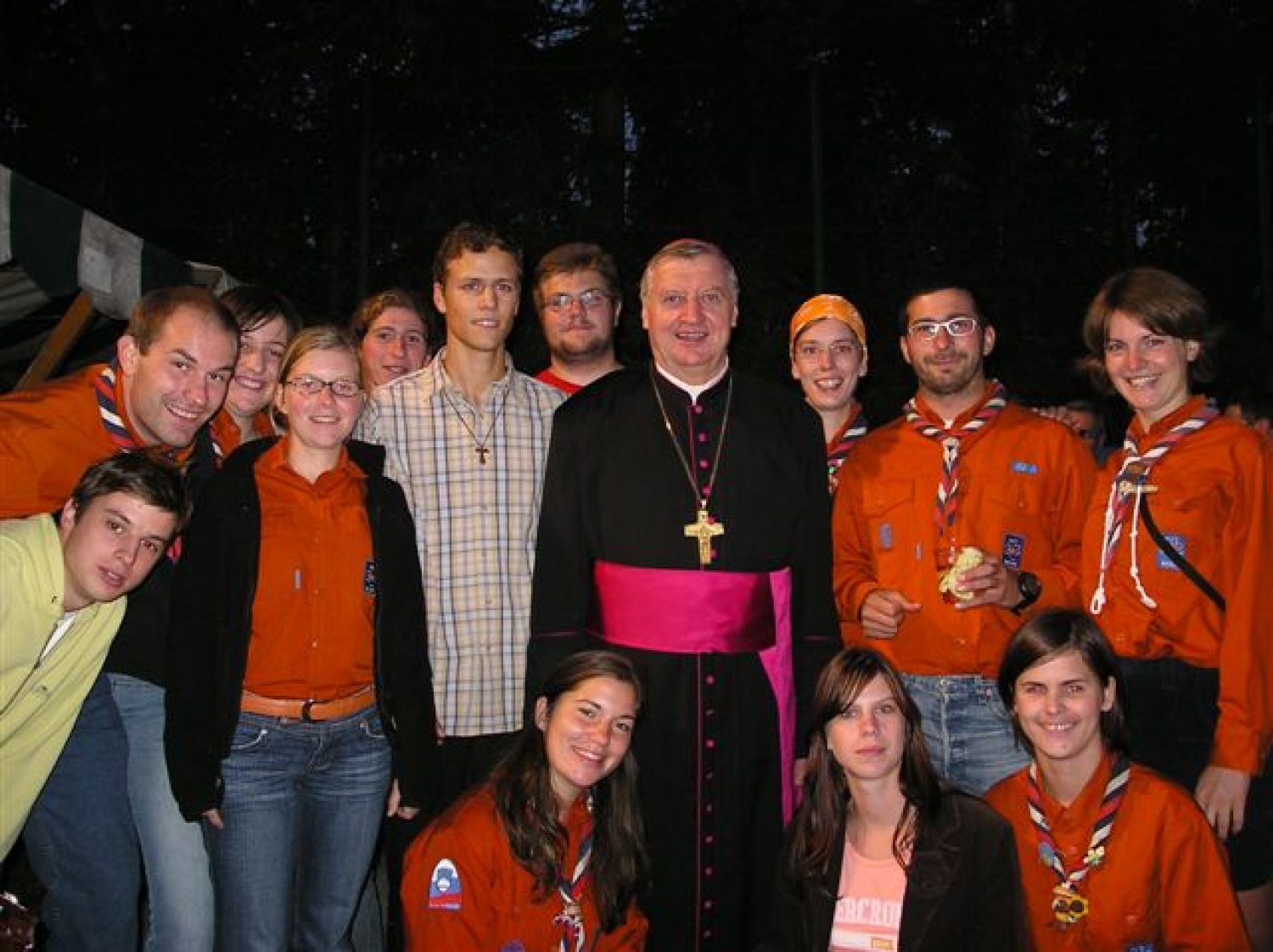 skupinska z nadškofom Uranom