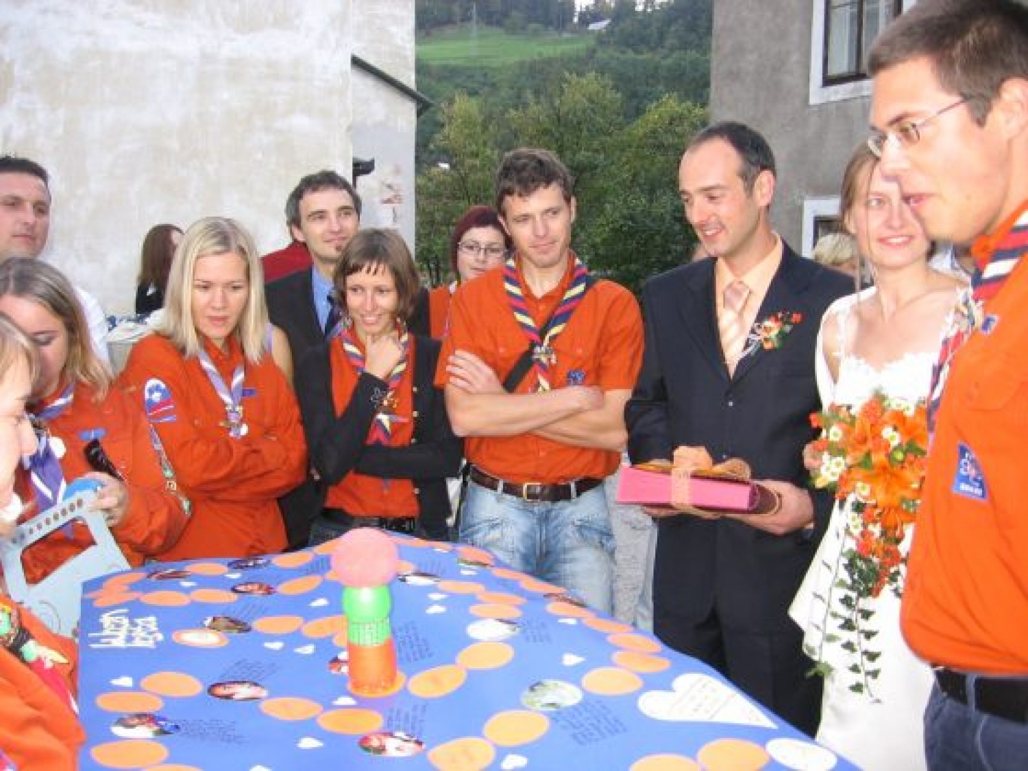 načrtovanje TŠ Združenja, poroka načelnika Slavka