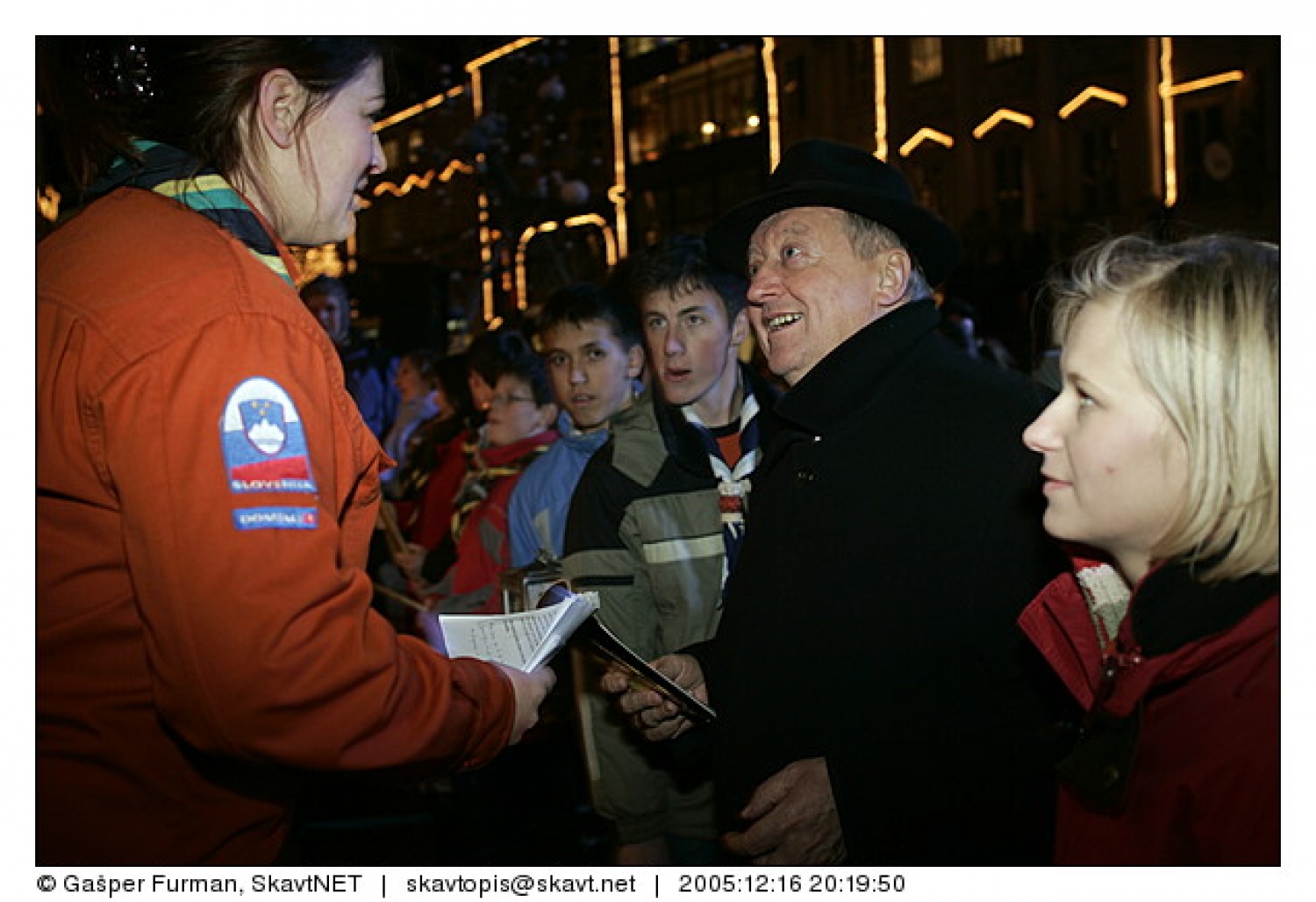 Kako smo sprejeli Luč miru iz Betlehema v Ljubljani