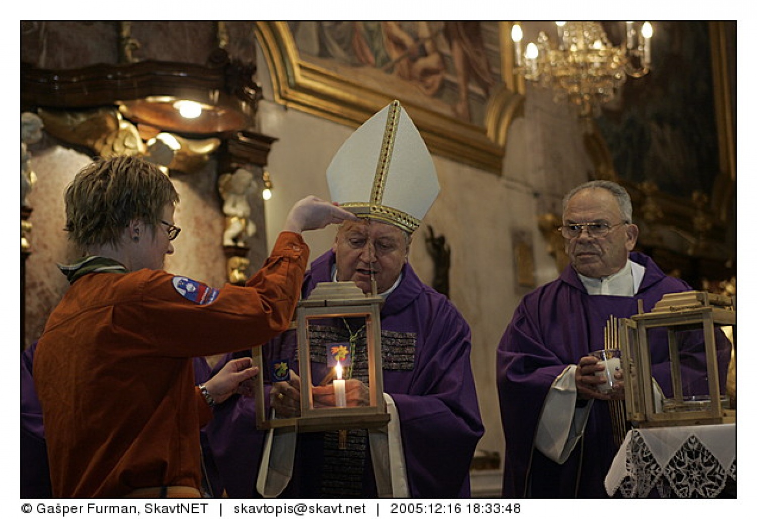 Prišla je Luč miru iz Betlehema