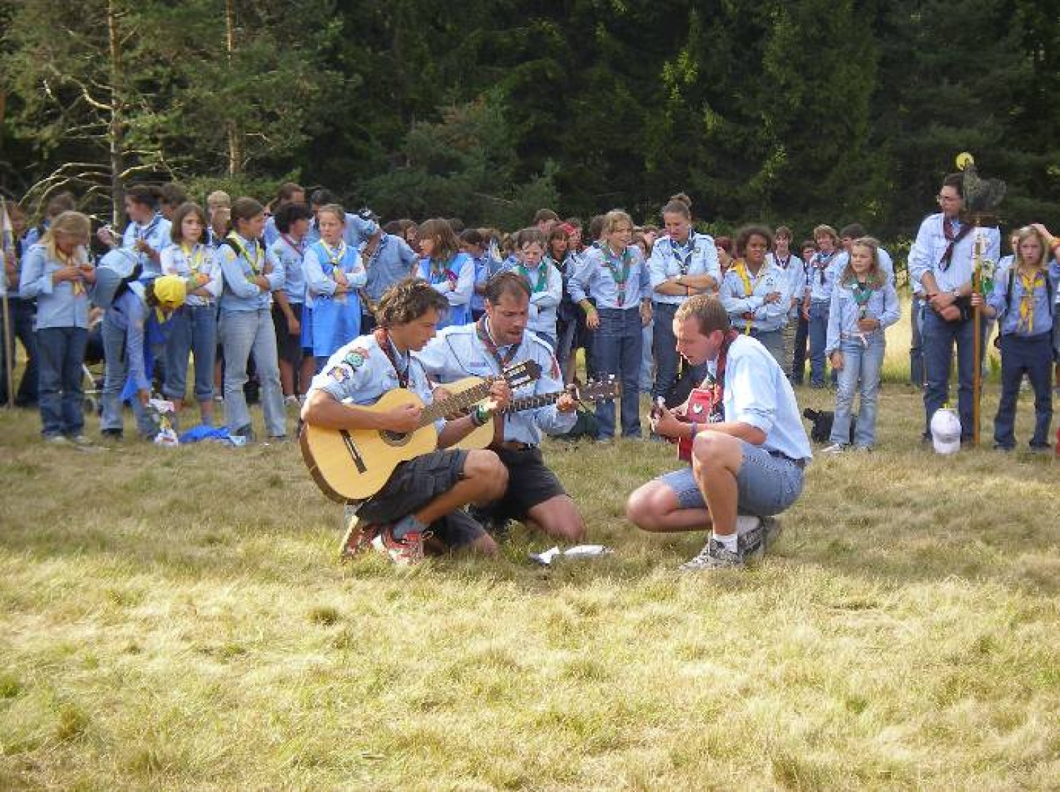 potepanje novomeškega klana na jamboreeju 2006 skupaj z zamejskimi popotniki