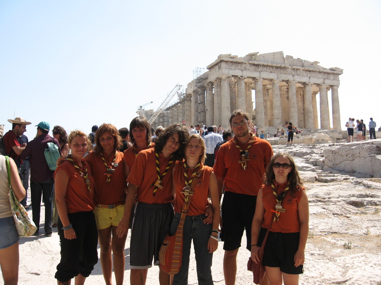 Mi vsi in Akropola :)