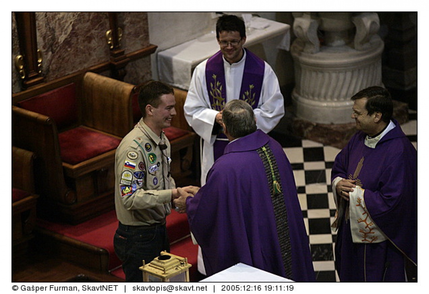 Pozdrav miru je pripravil predstavnik ZTS