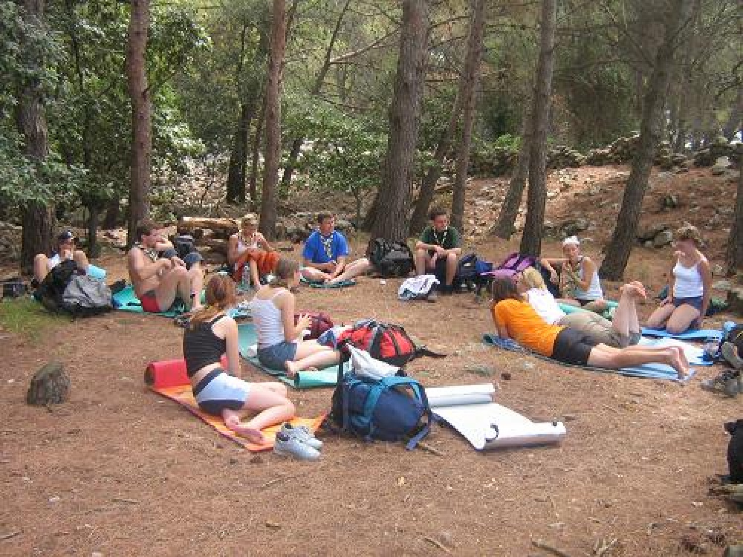 slike, ki so nastajale skozi tabor