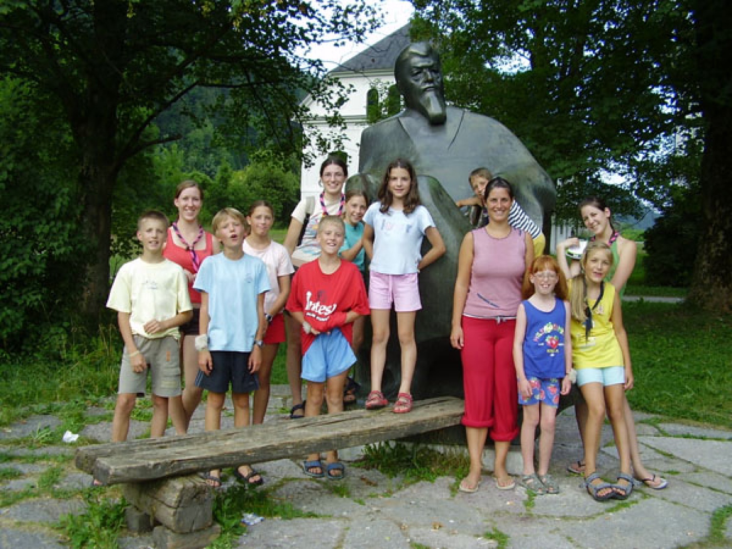 Še dobro da je bil Ivan doma, ko smo ga obiskali:)