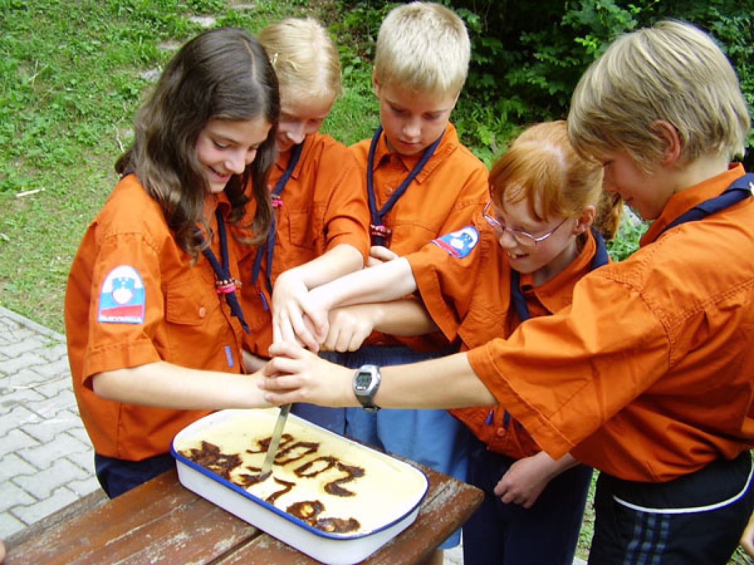 Po obljubah smo se še posladkali