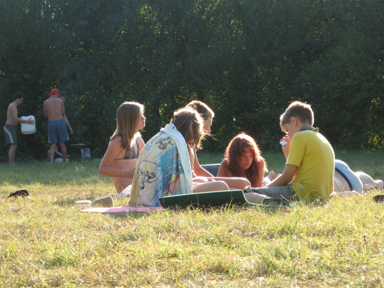 Utrinki iz našega tabora.