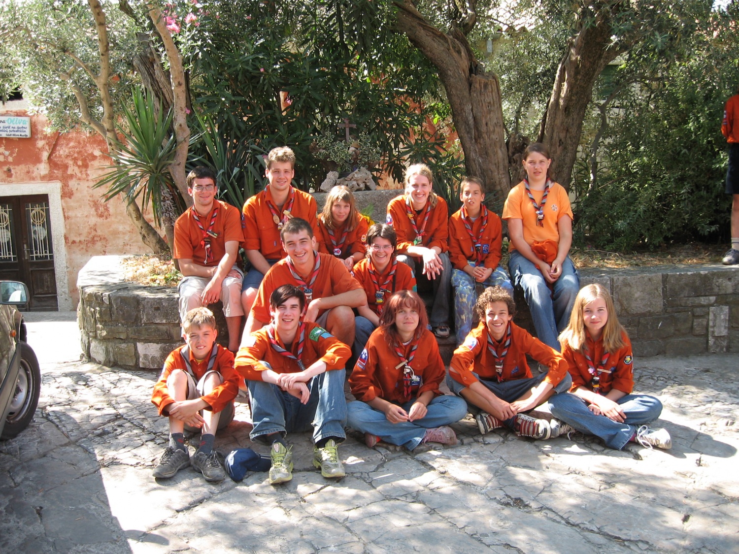 Utrinki iz našega tabora.