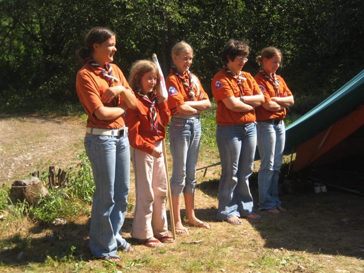 Pande pri ocenjevanju šotorov