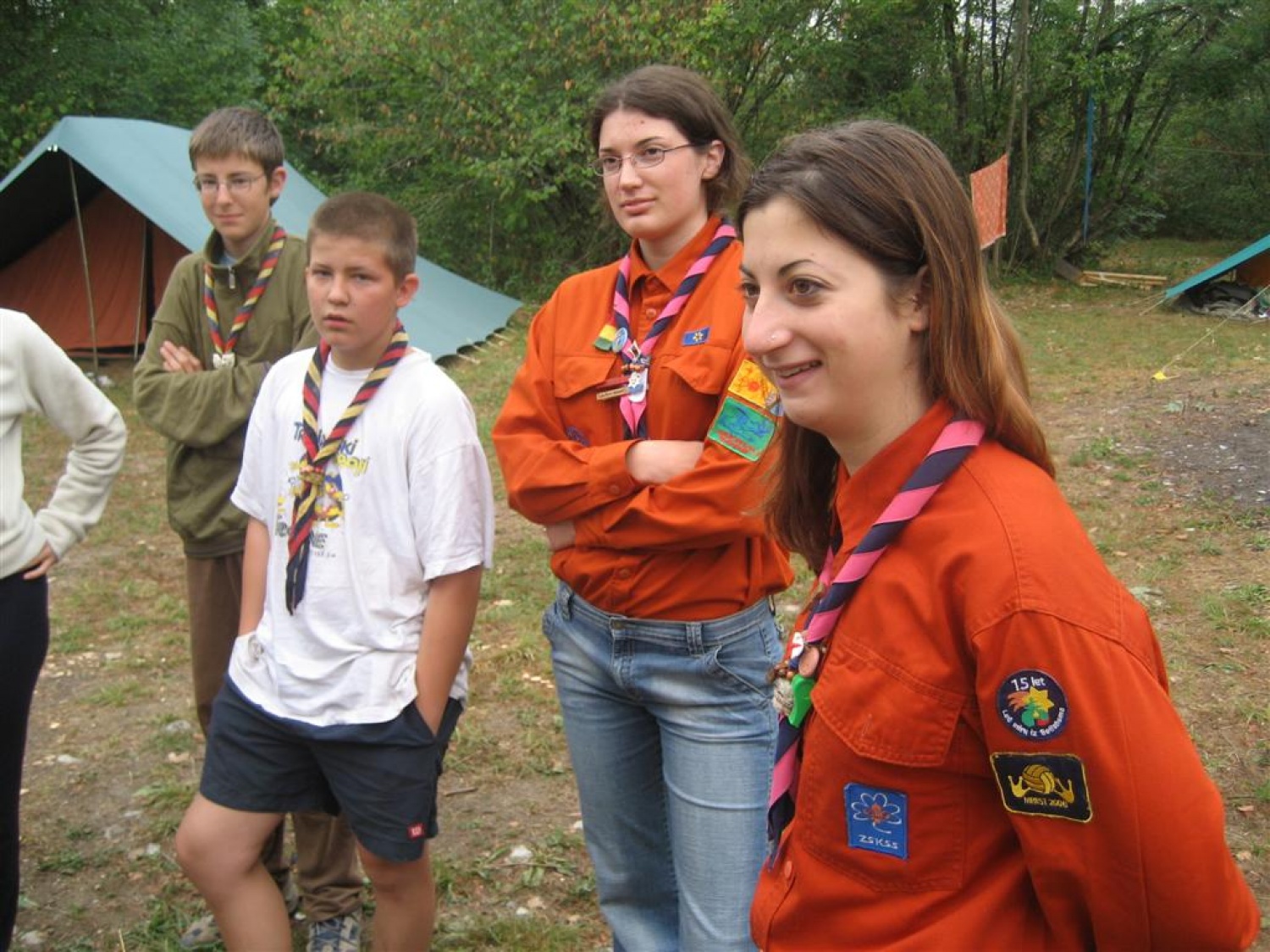 Slike s kraje zastave četi Kranj 1