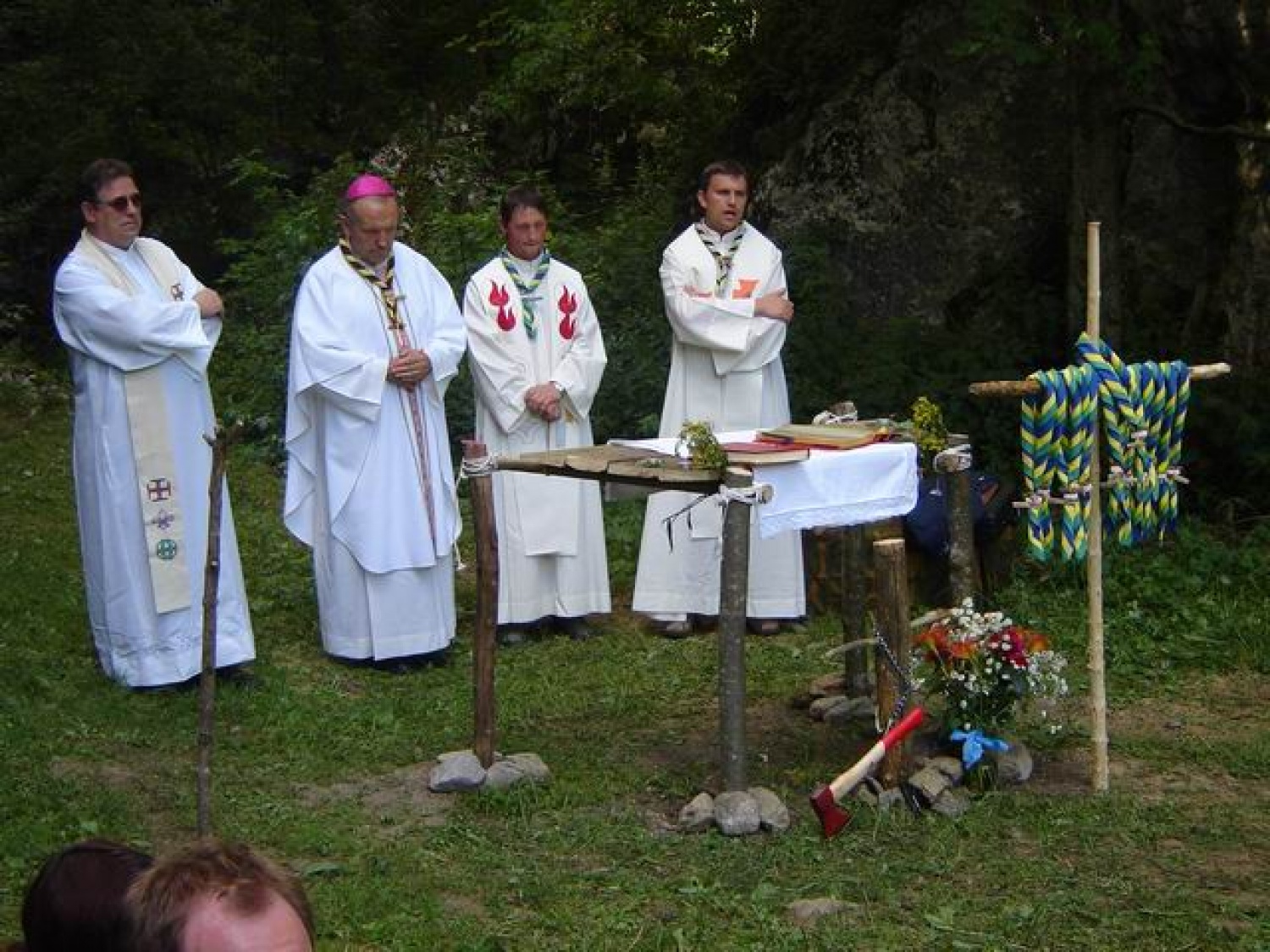 Somaševanje g. škofa, g. opata in duhovnih asistentov Celje 2 in Velenje 1