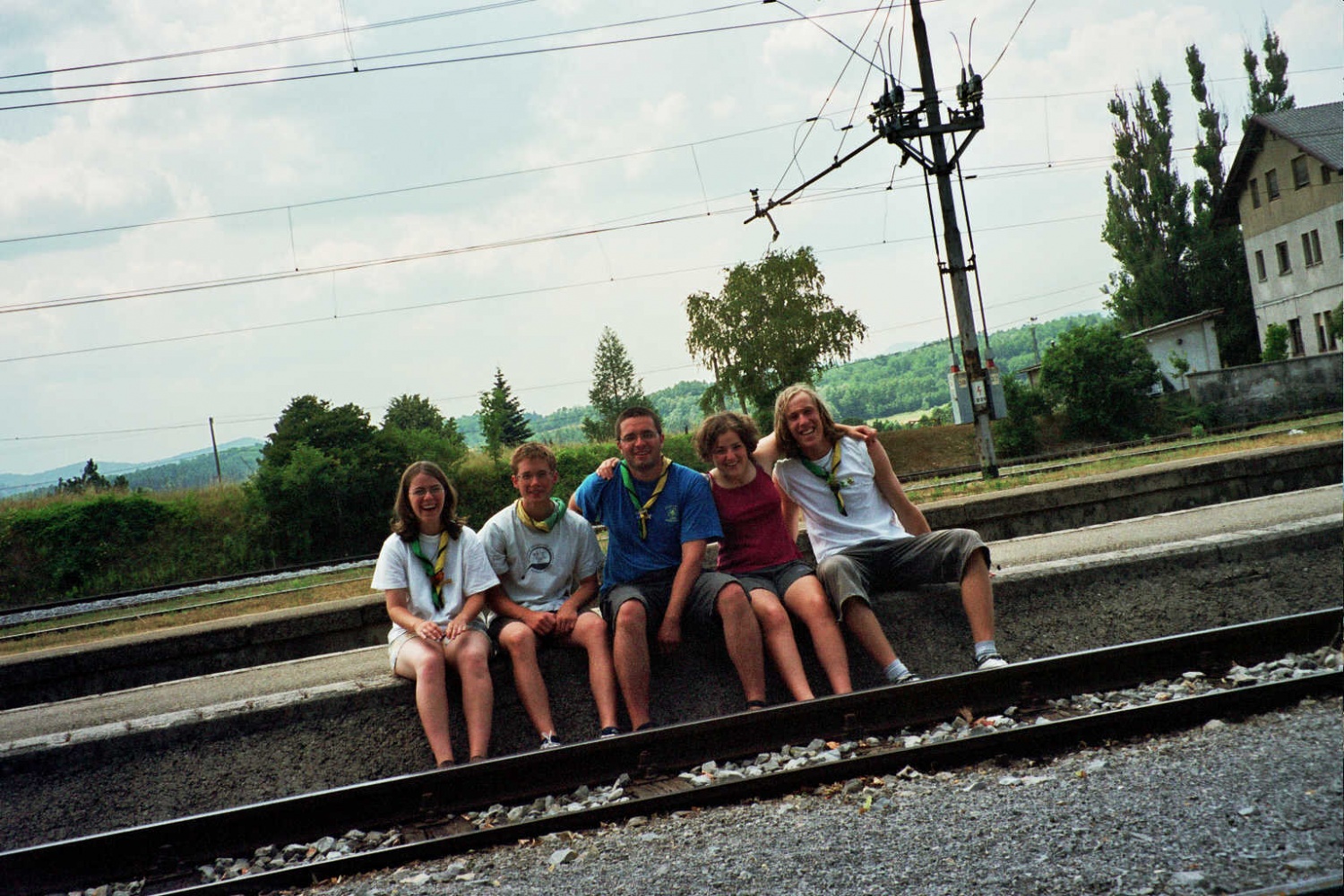 Na železniški postaji