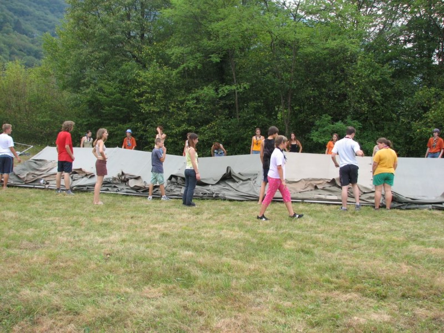 priprave na dvig členarja