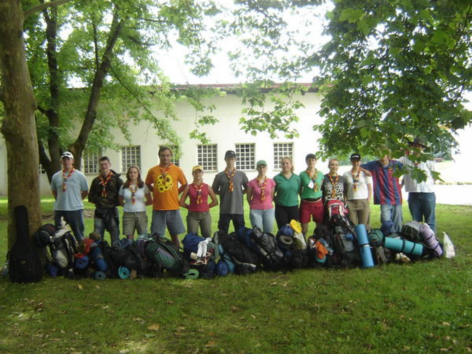 Kdo ima najtežji nahrbtnik (teža narašča od desne proti levi)?