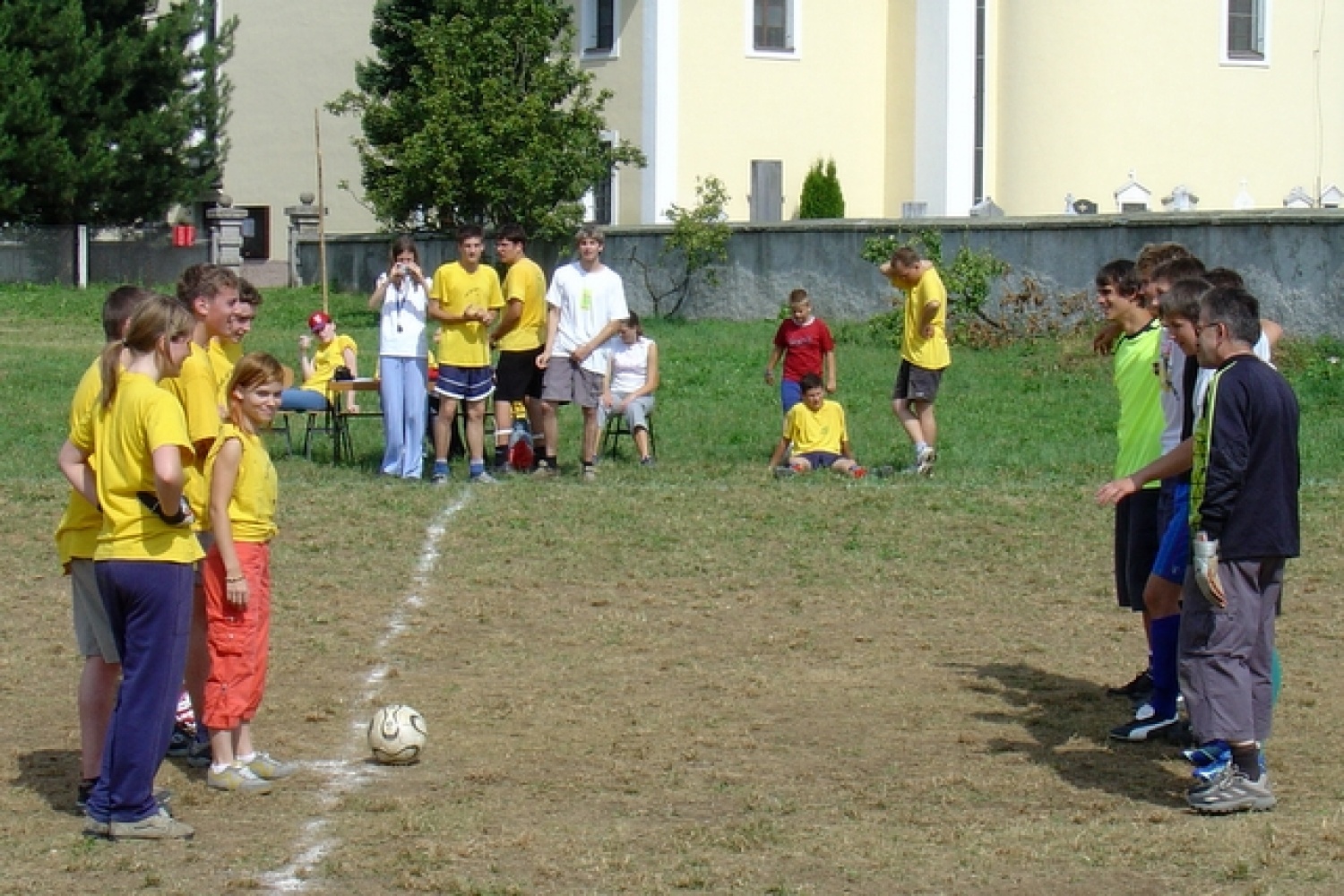 Trikrat zdravo za nasprotno moštvo.