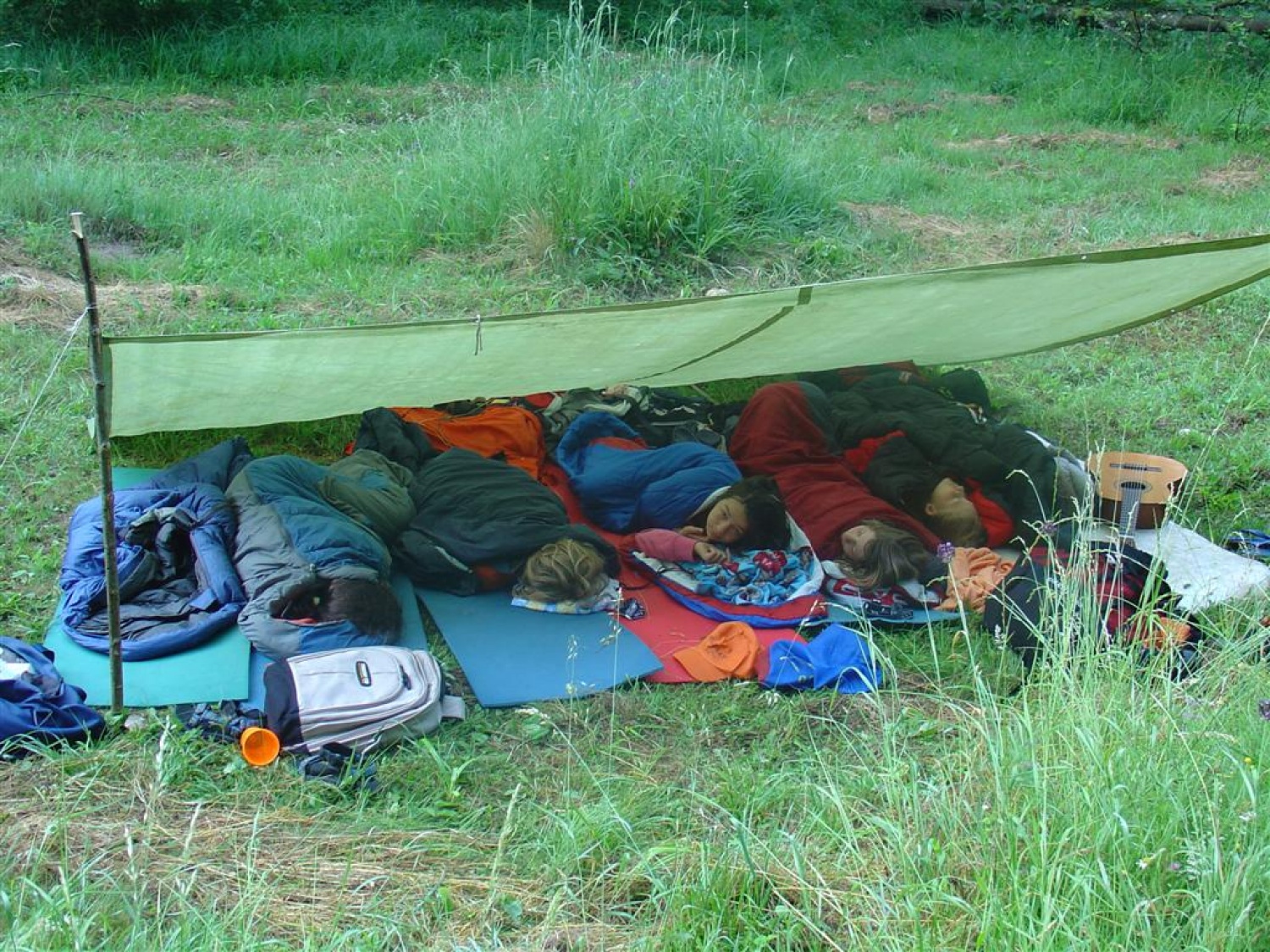 Vloge so se letos zamenjale - bivak punc je zdržal