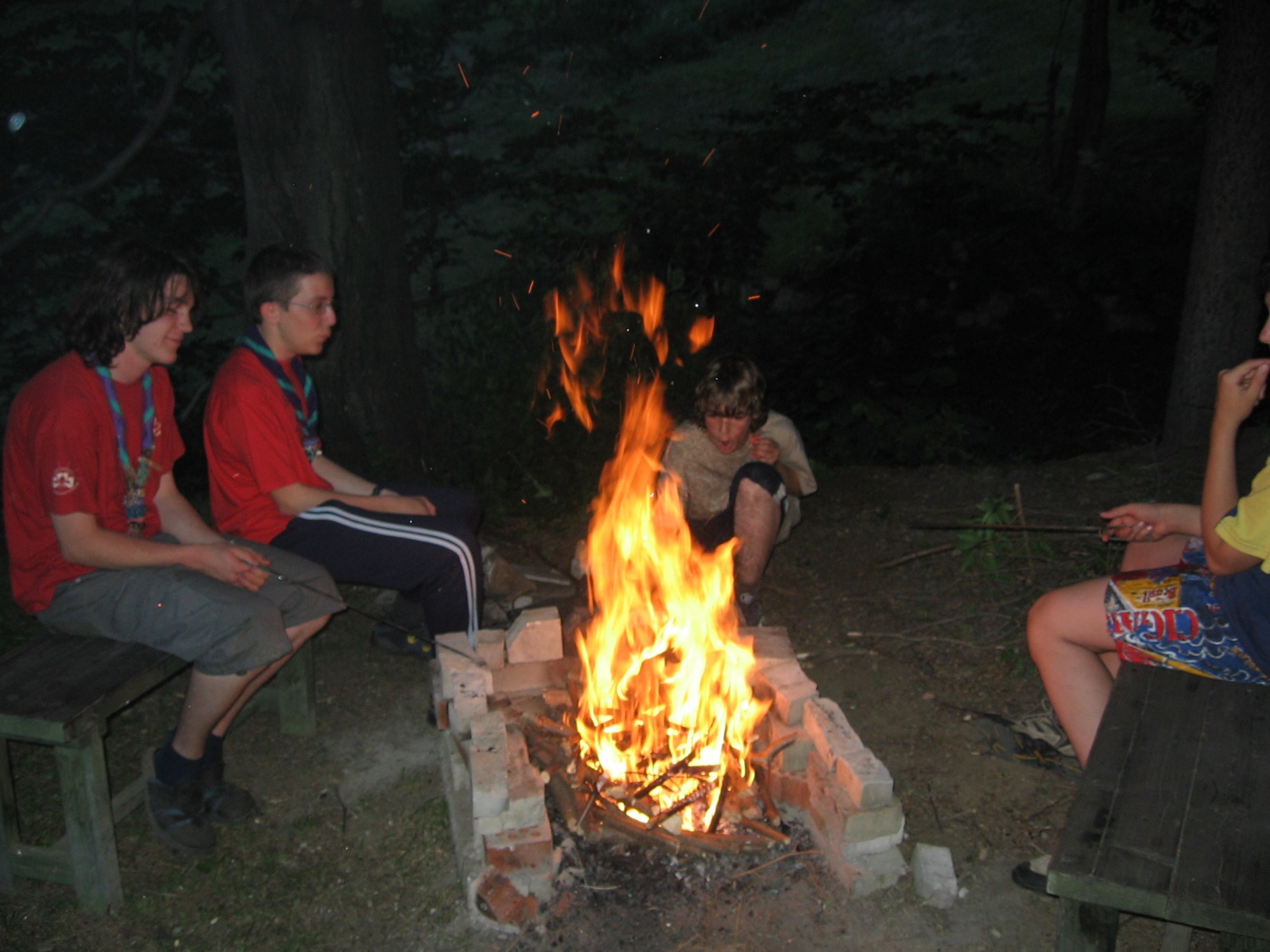 Zadnji večer ob ognju