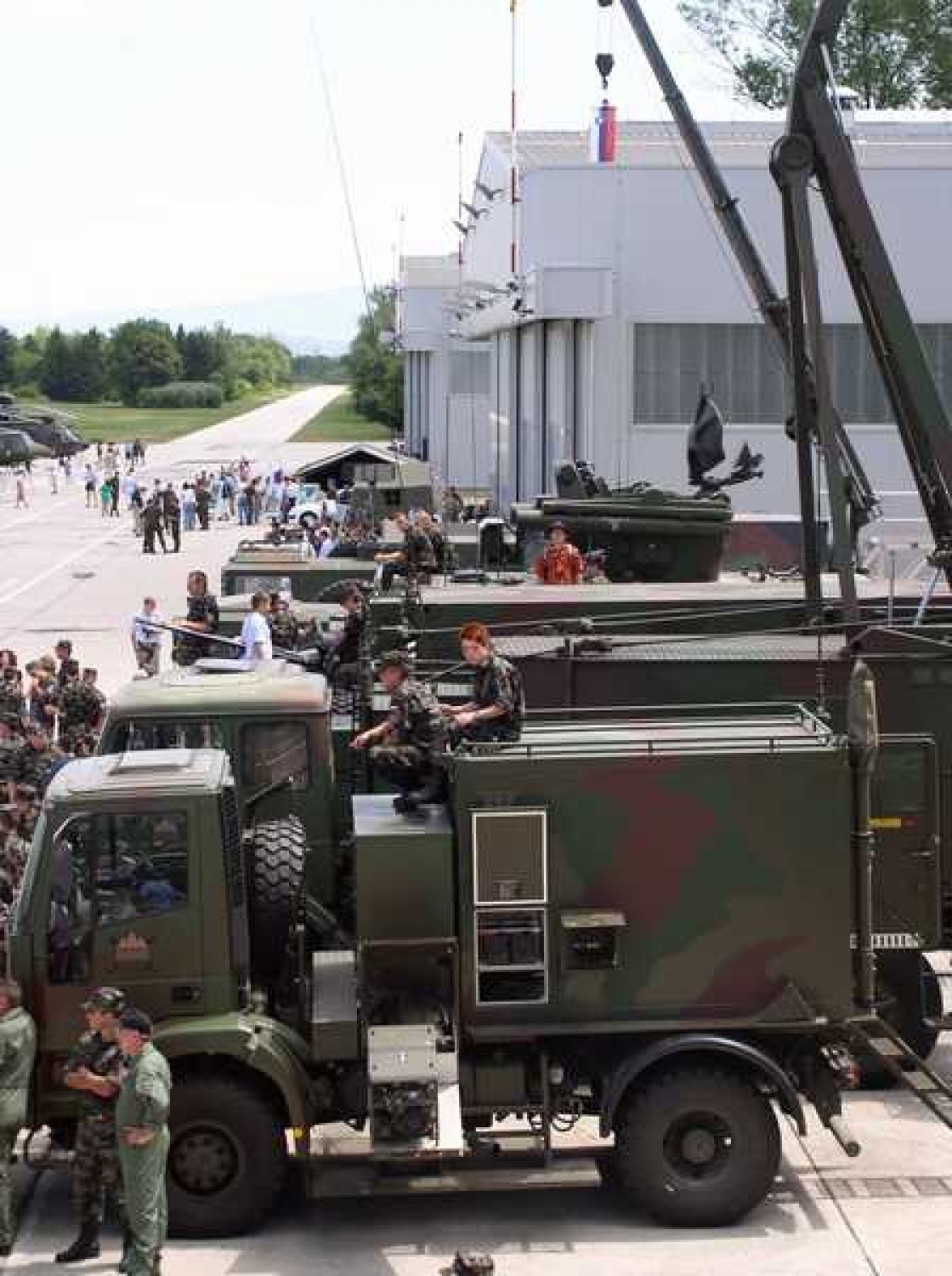 Slovesnost v Cerkljah ob Krki.