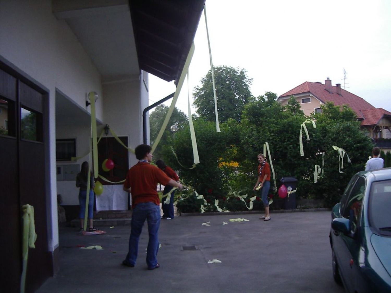 poroka Markota Krumpestarja in Simone Pregl v Kamniku