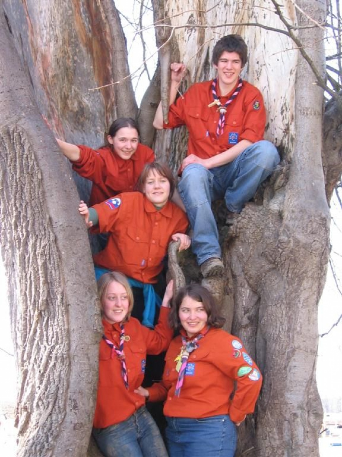 To smo pa mi, ki gremo...no nismo vsi...ma skor vsi.