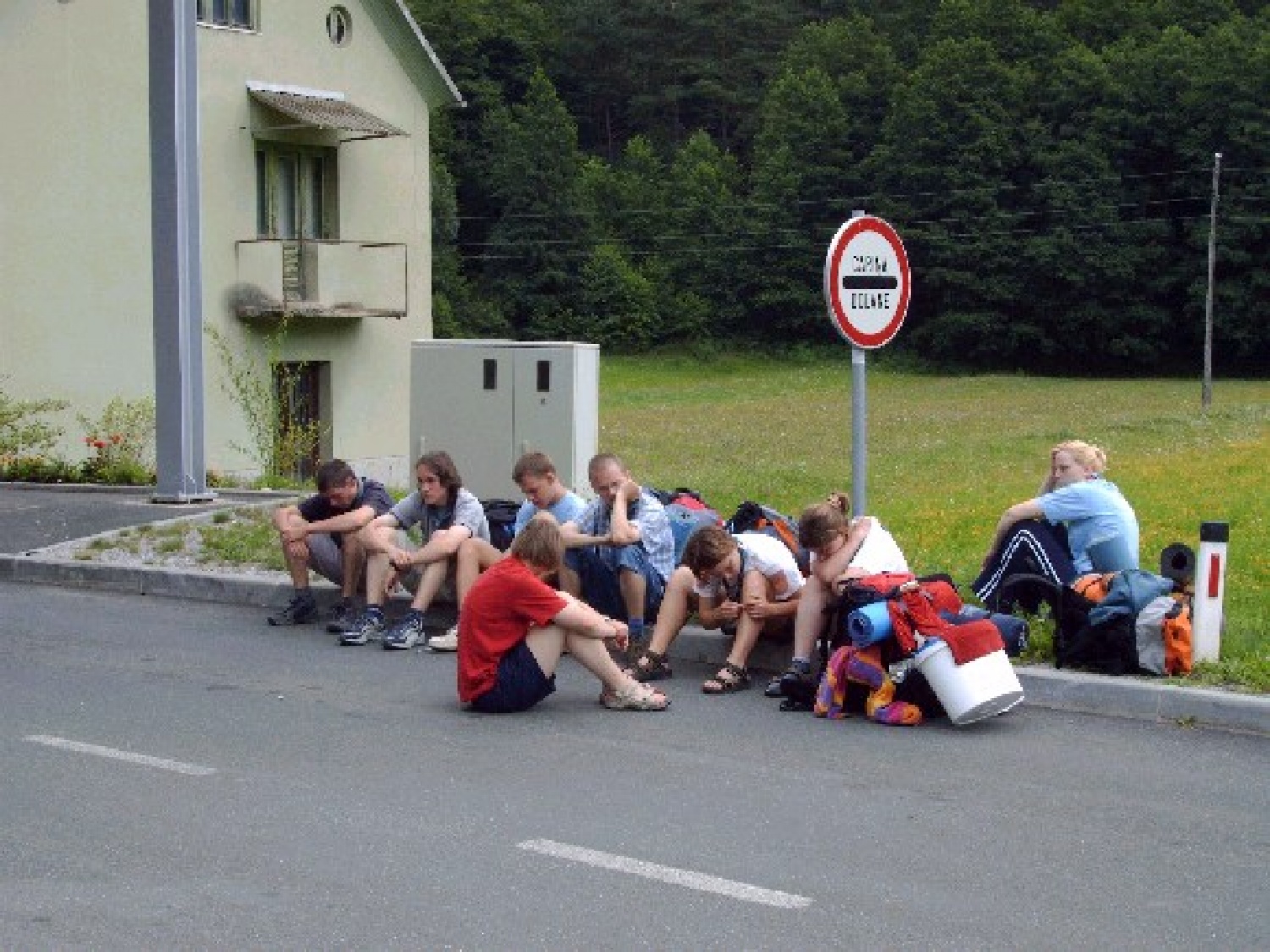 pred carino na našem taboru po kolpi
