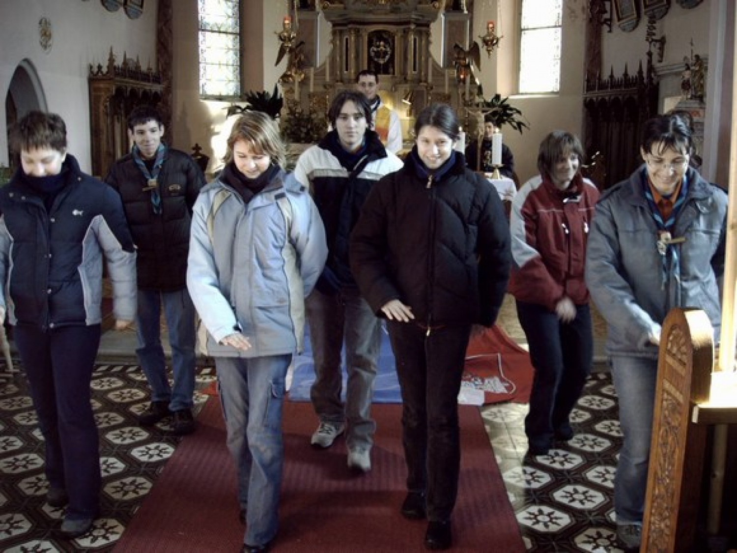 pustni nastop za našo četo