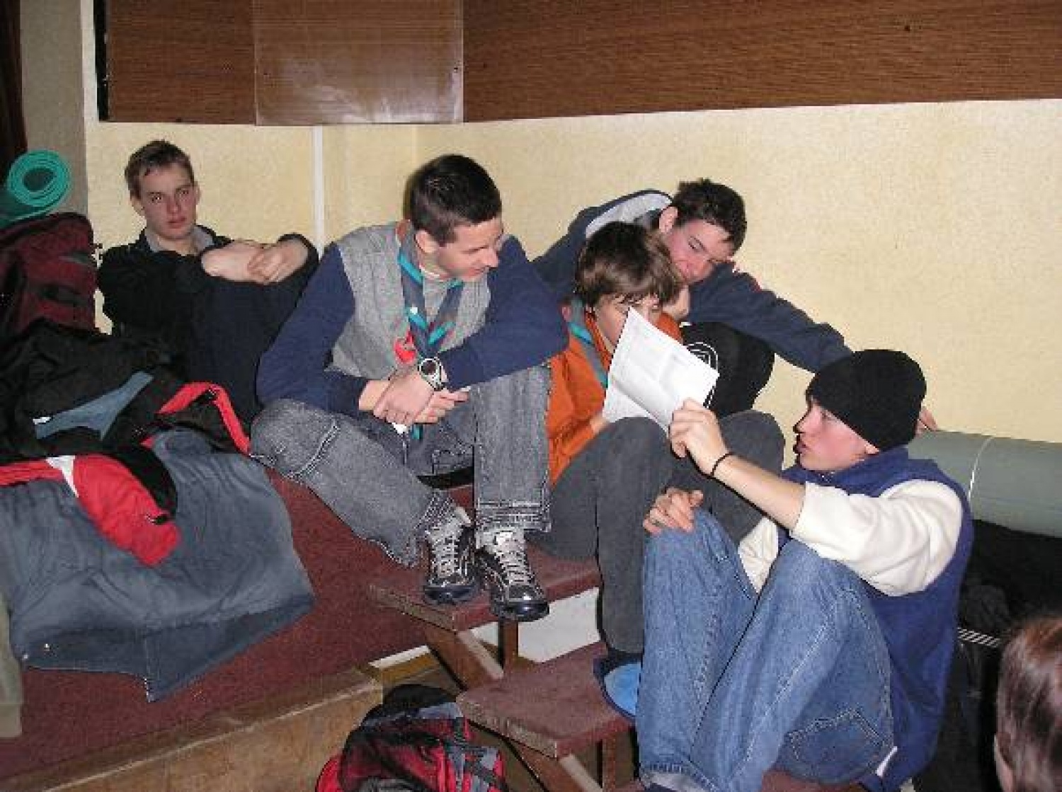 na zimovanju Beli jelen