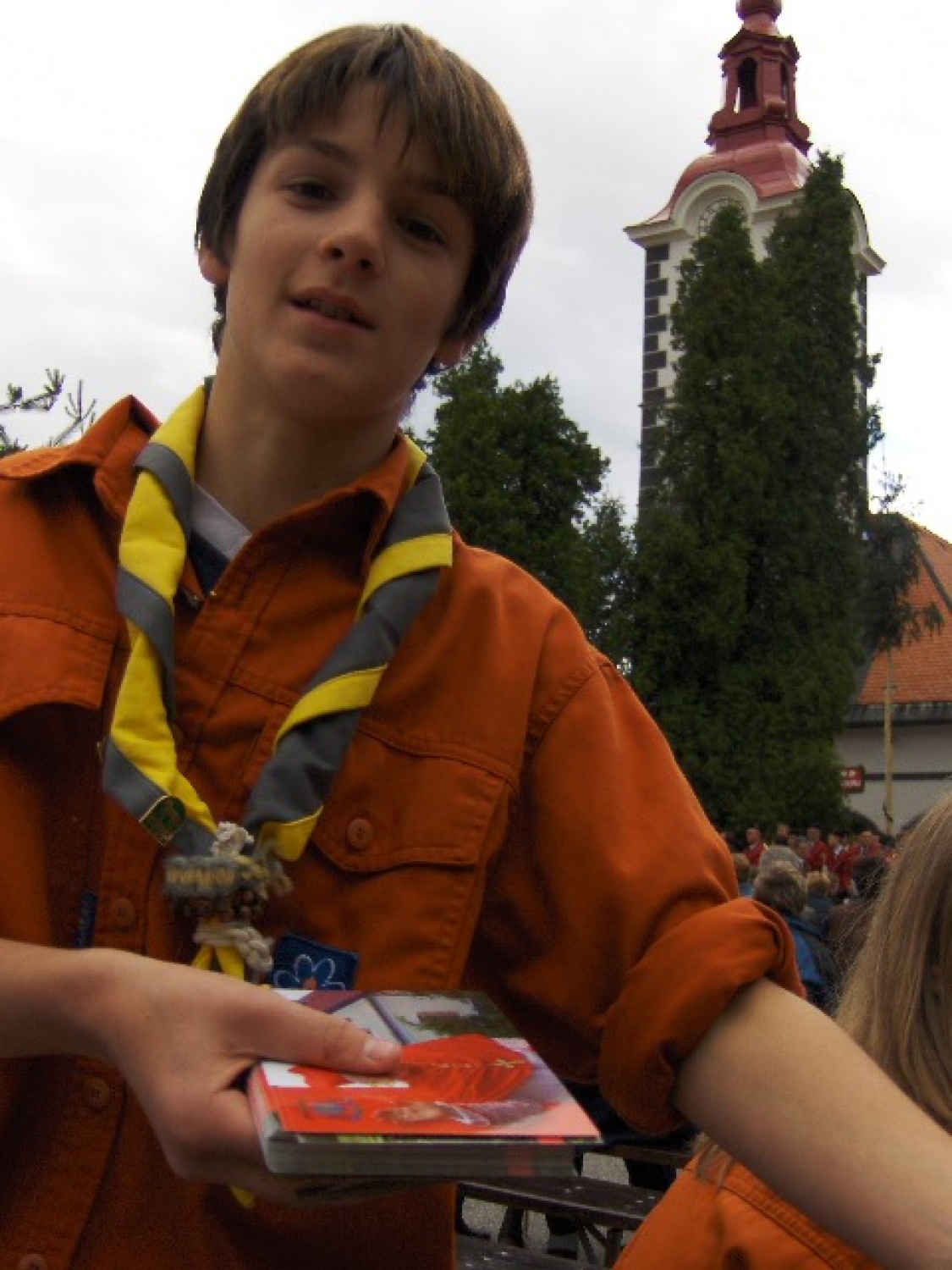 homški sončki na Rodici pri kardinalu