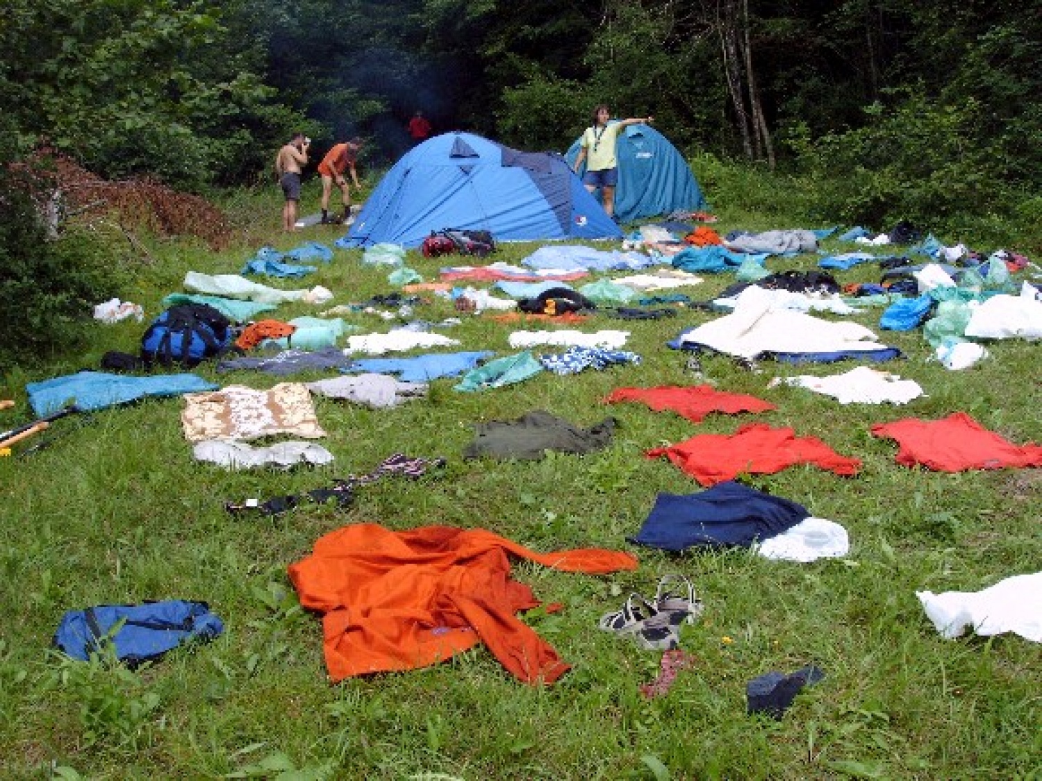 razdejanje po deževju