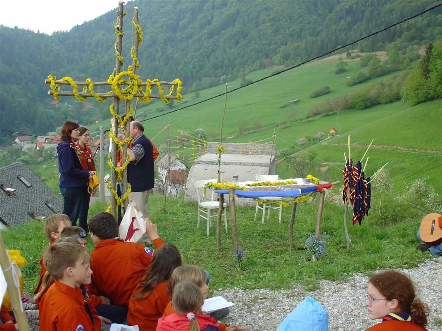 fotografije z izhoda z obljubami