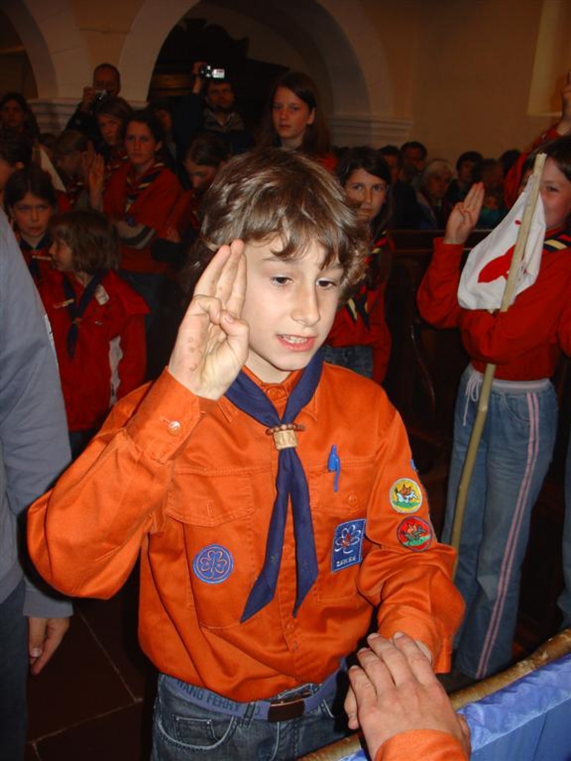 Nekateri so volčičjo rutko odložili dobili novo.