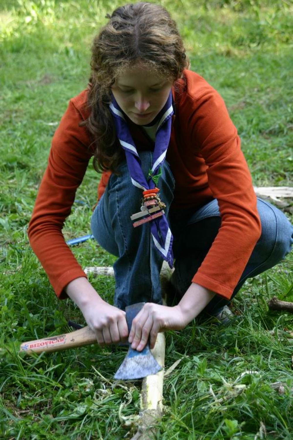 Fotografije z vikenda preživetja v naravi.