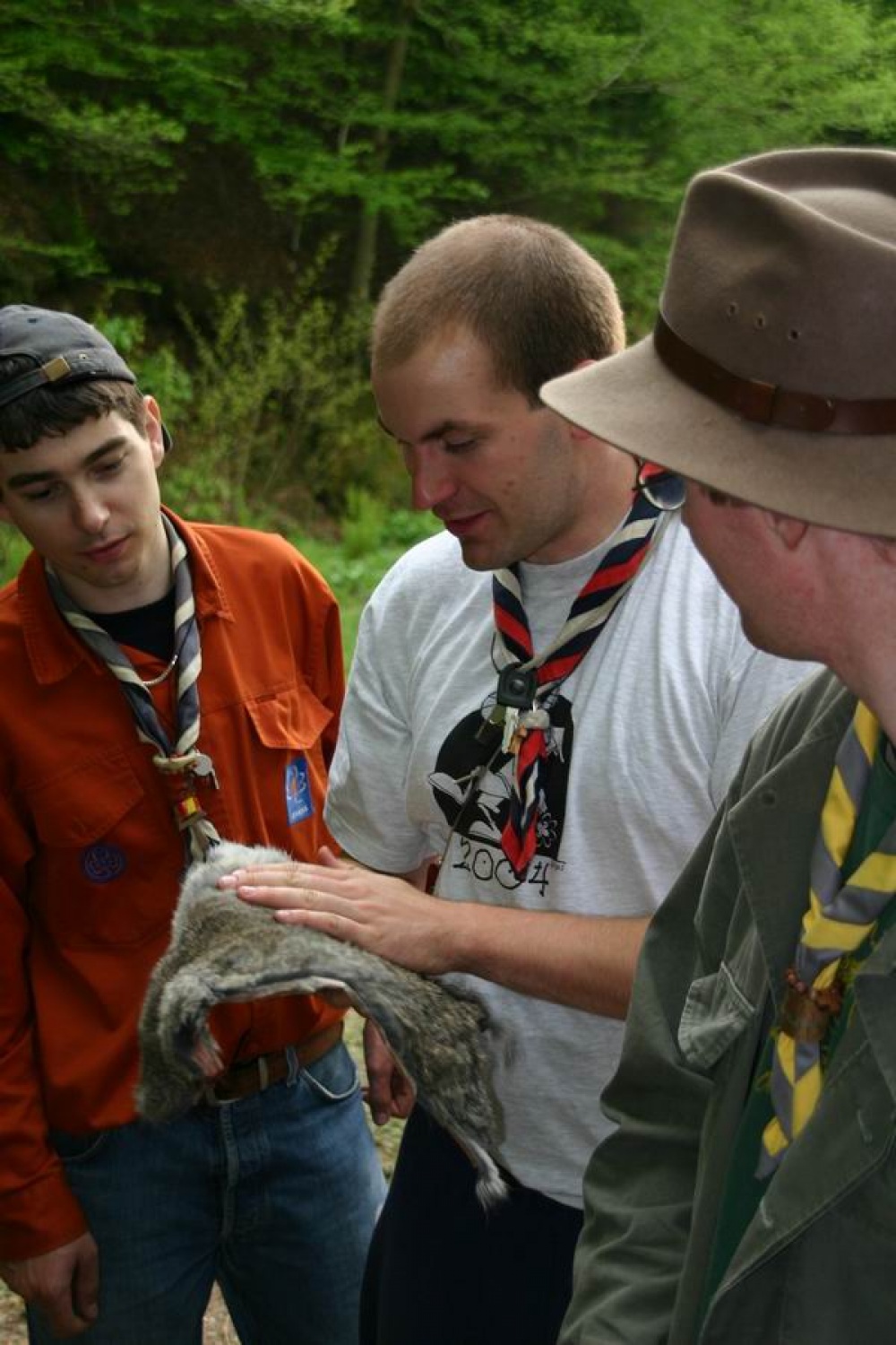 Fotografije z vikenda preživetja v naravi.