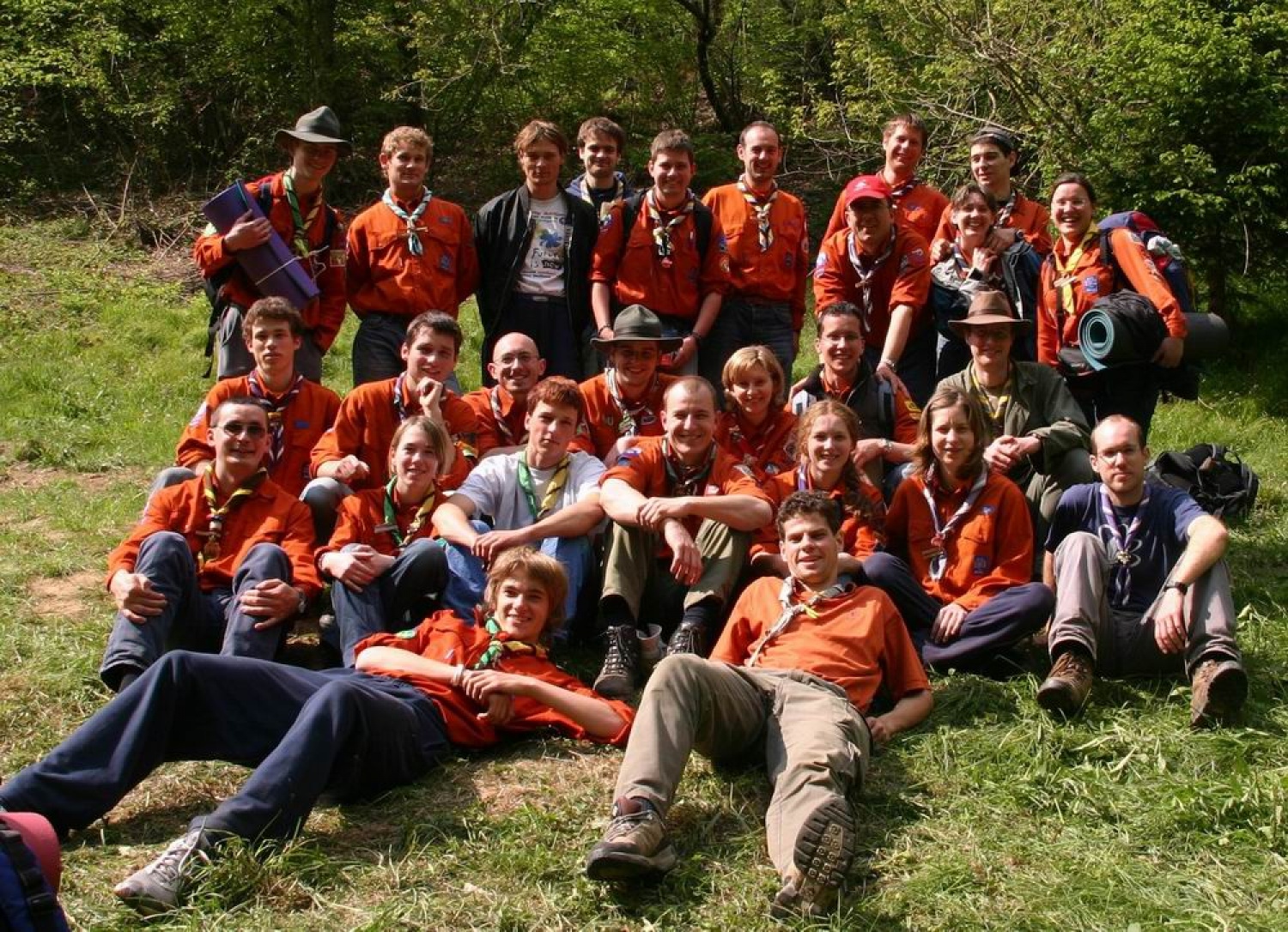 Fotografije z vikenda preživetja v naravi.