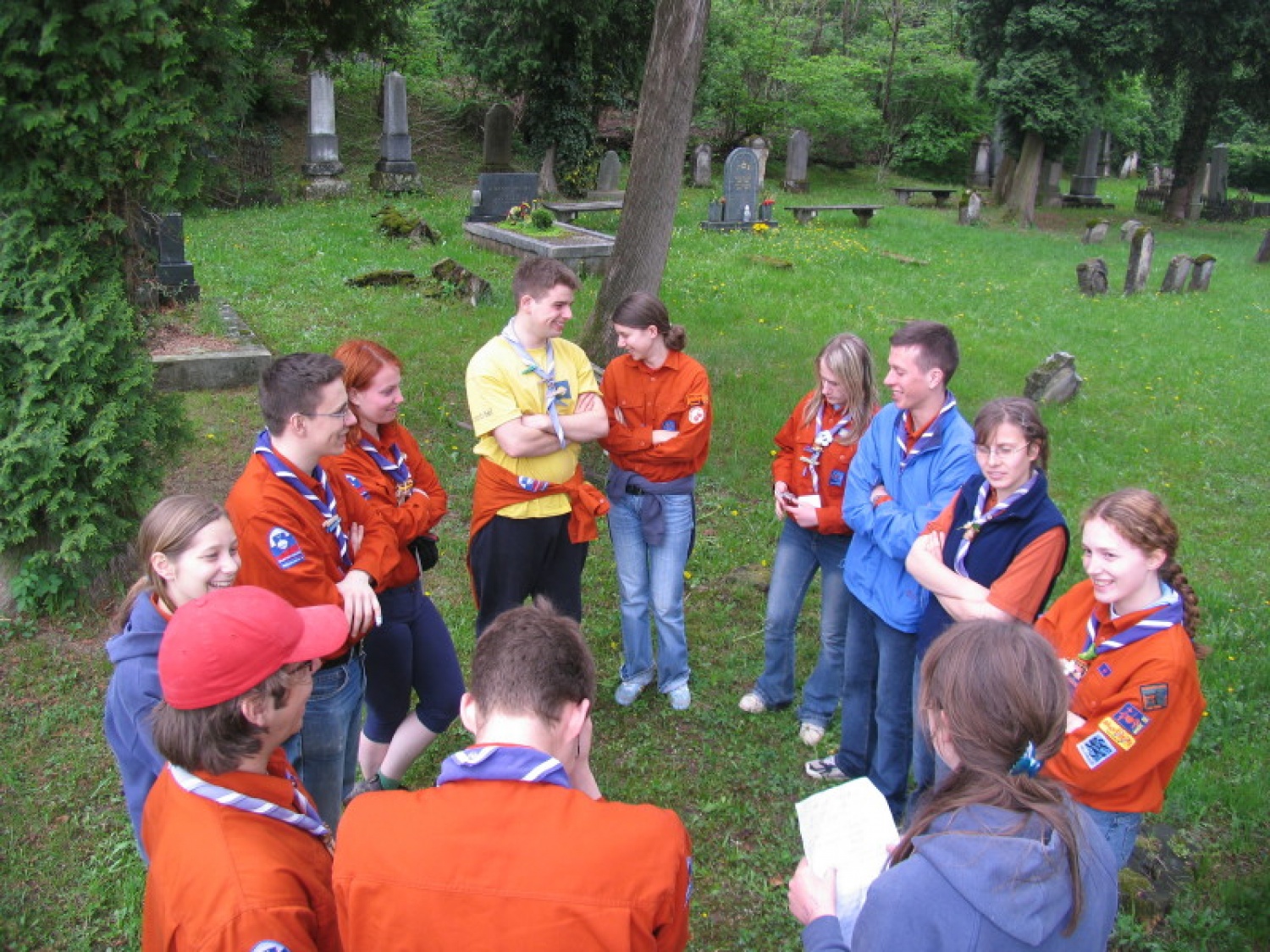 Zaključek na največjem judovskem pokopališču v Dolgi vasi.