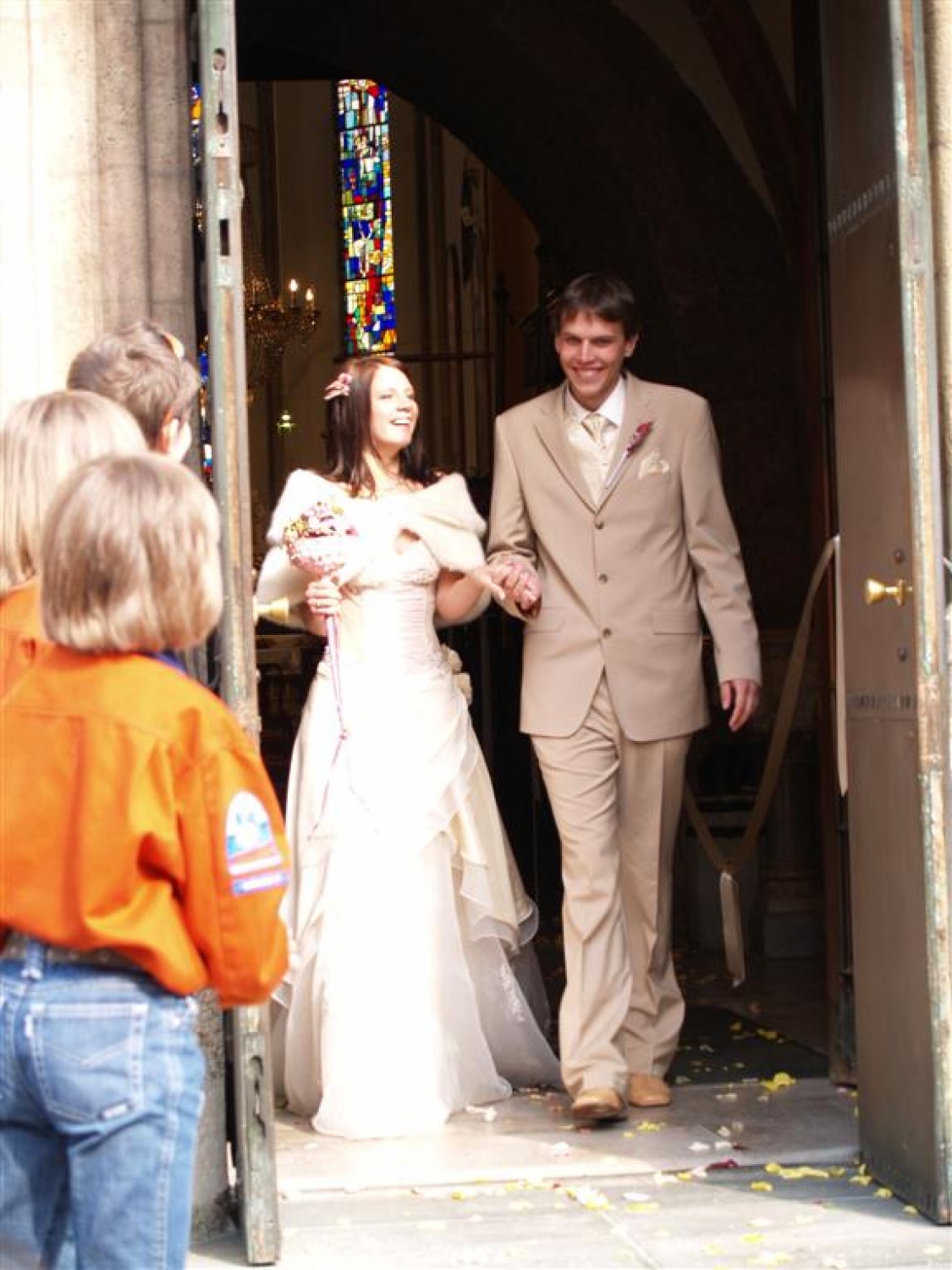 Fotografije s poroke.