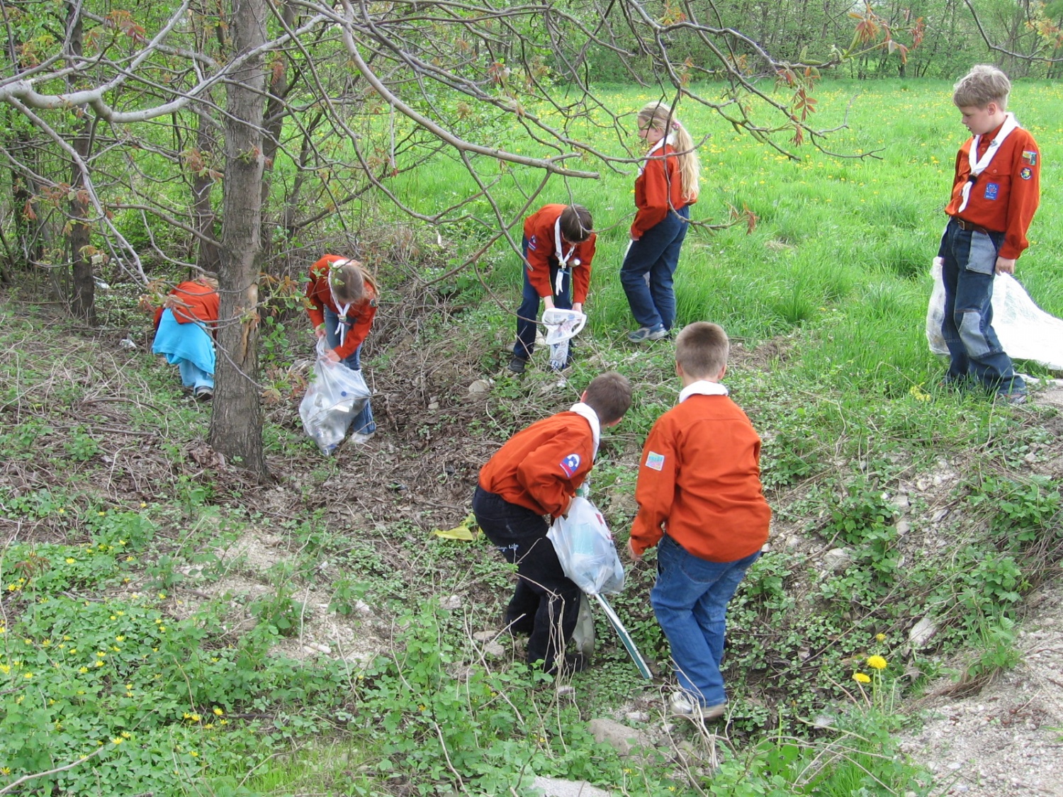 Čistilna akcija konjiškega krdela