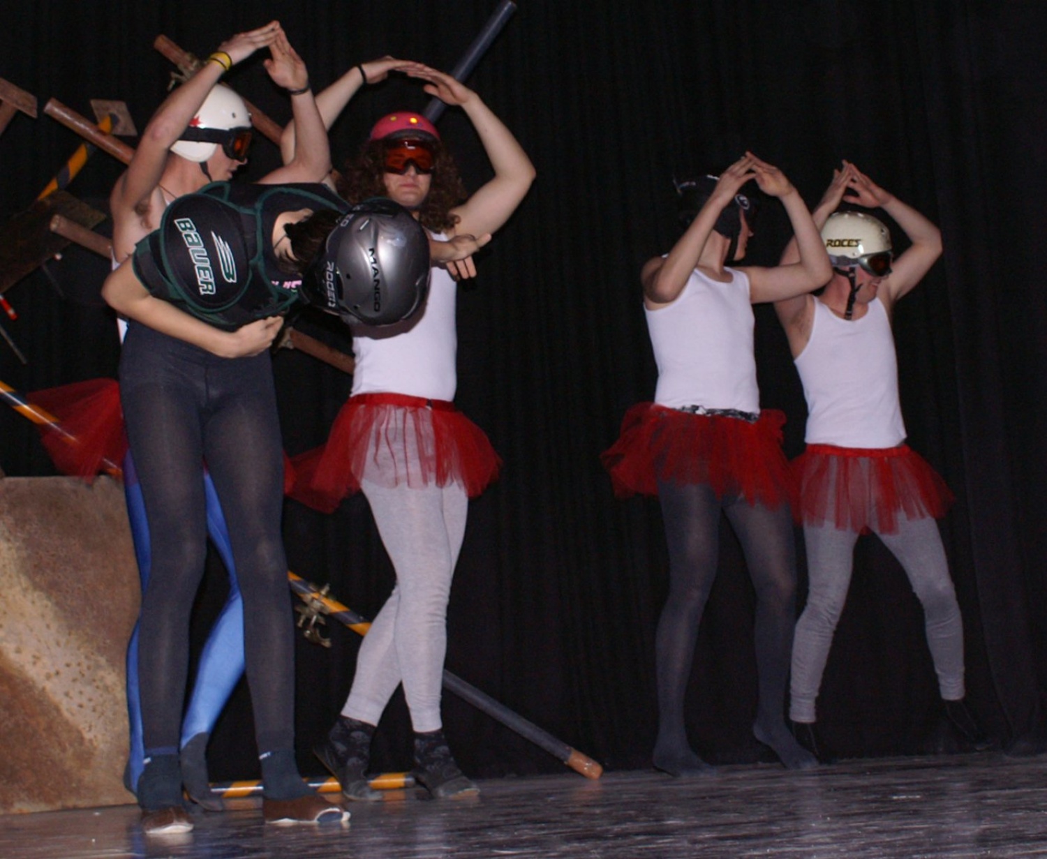 destruktivna verzija Labodjega jezera