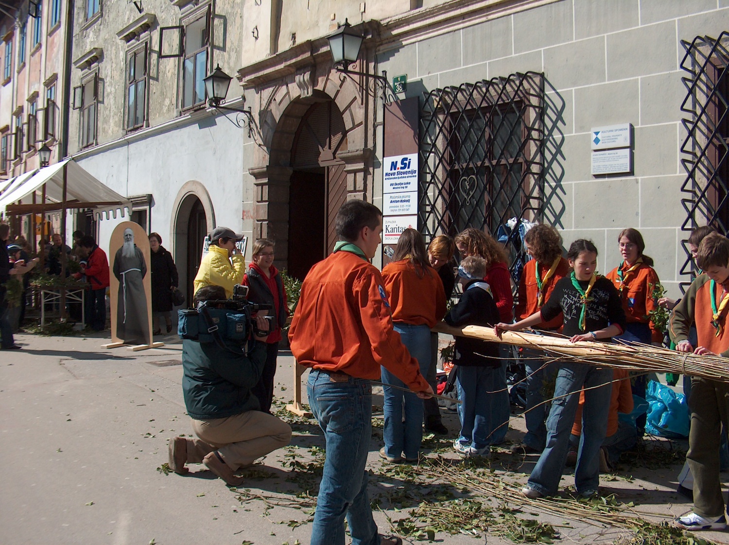 Obiskali so nas tudi novinarji A-kanala