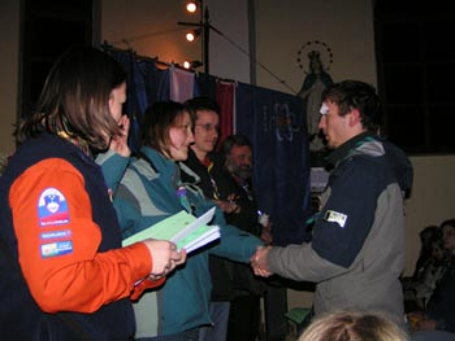 Fotografije z državnega srečanja voditeljev veje IV, ki je potekalo v Dobrovcah.